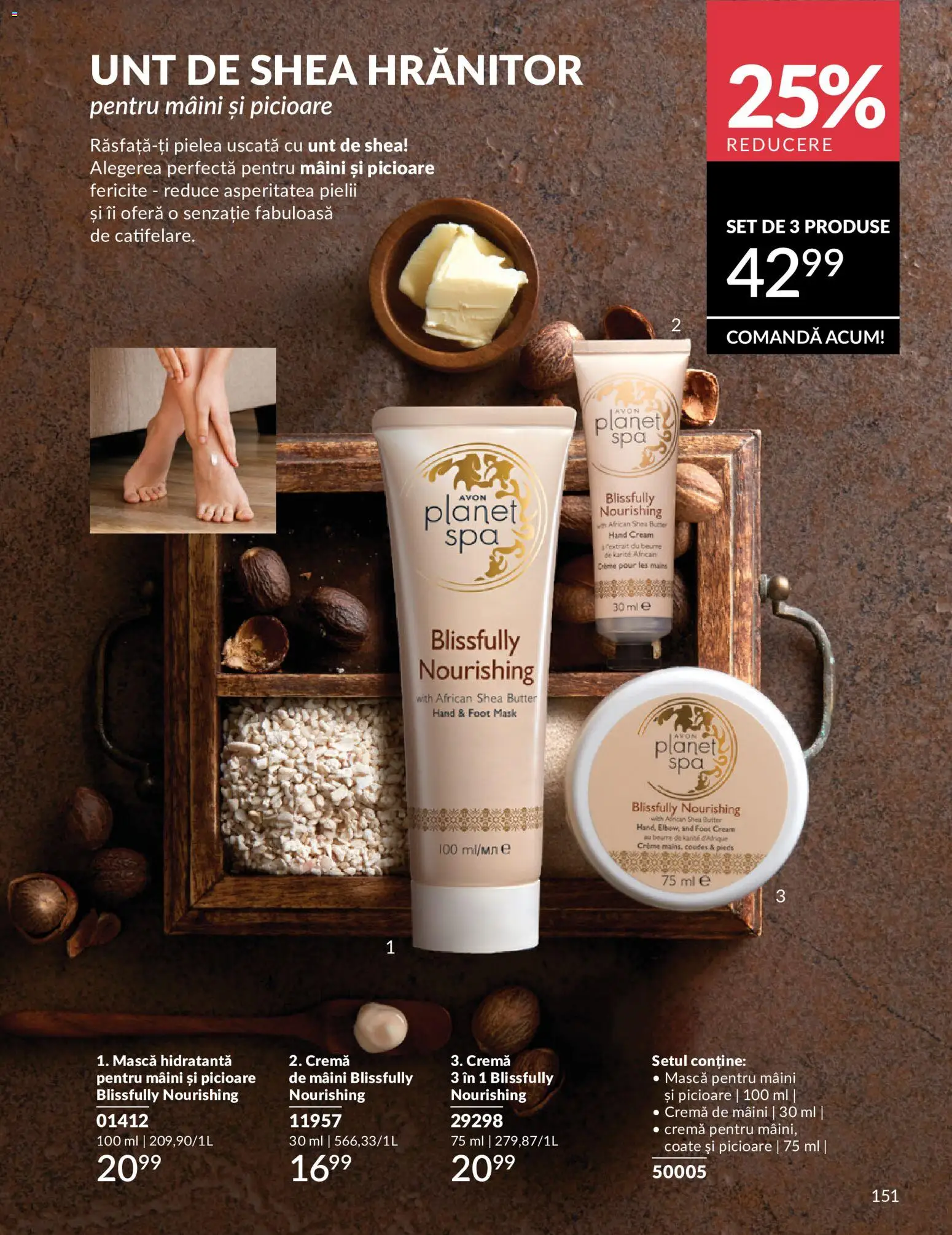 Catalog Avon 1 - 29 Iunie 2026 | Pagina 153 | Produse: Unt, Cremă, Cremă de mâini