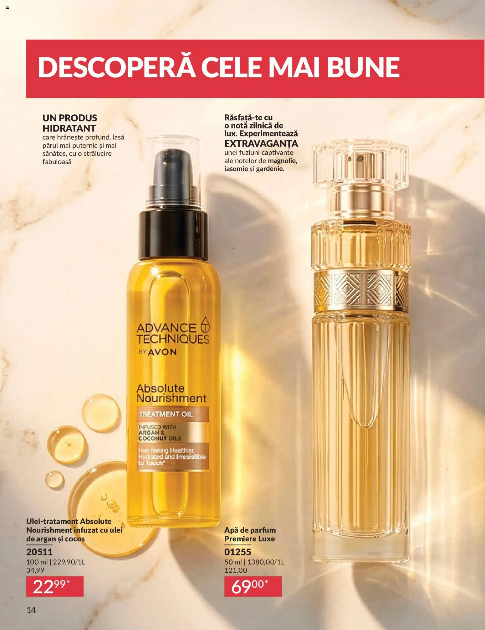 Catalog Avon 1 - 29 Iunie 2026 | Pagina 16 | Produse: Apă de parfum, Parfum, Ulei, Apă