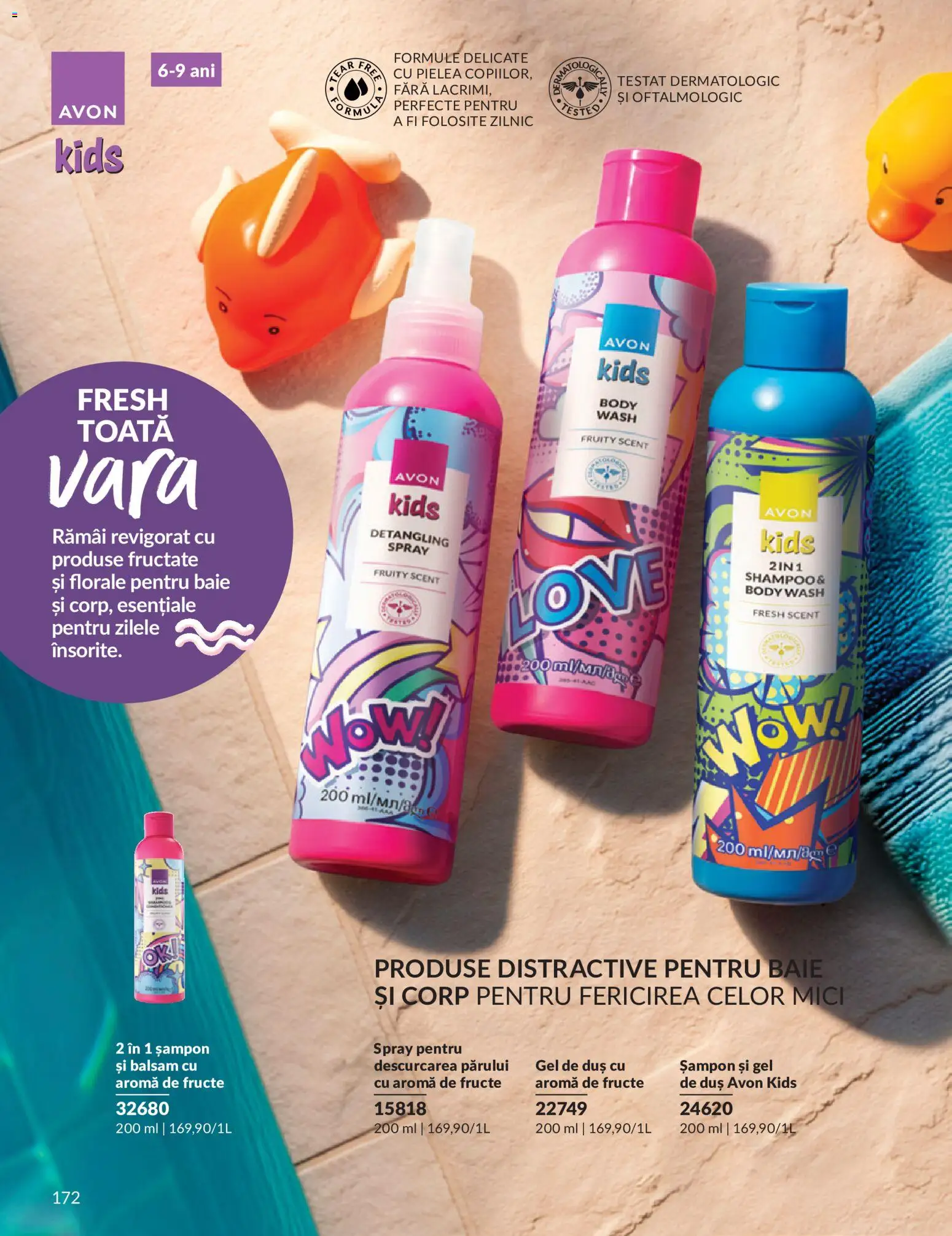 Catalog Avon 1 - 29 Iunie 2026 | Pagina 174 | Produse: Body, Mici, Șampon, Gel de duș