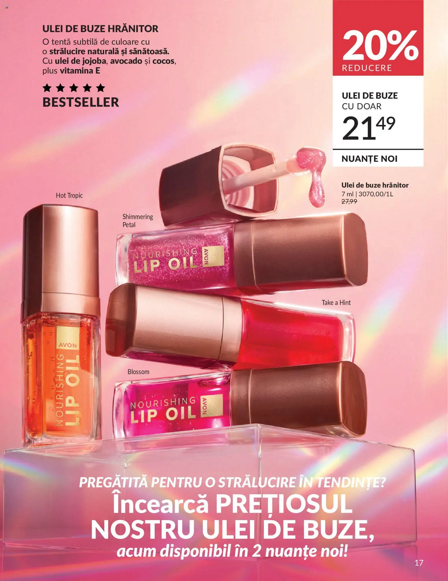 Catalog Avon 1 - 29 Iunie 2026 | Pagina 19 | Produse: Ulei, Avocado