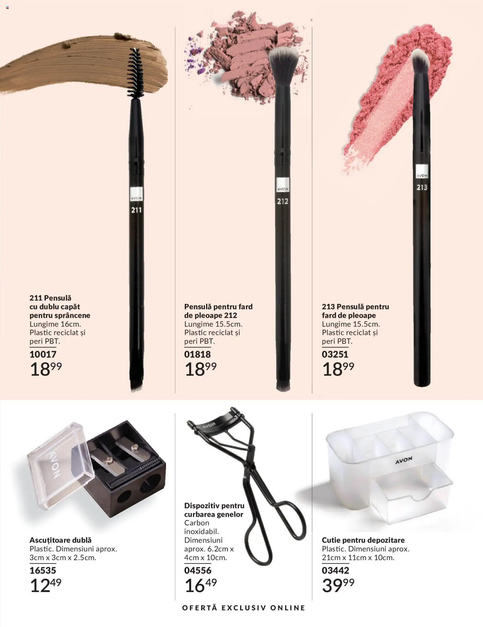 Catalog Avon 1 - 29 Iunie 2026 | Pagina 193 | Produse: Ascuțitoare, Cutie, Cutie pentru depozitare, Fard de pleoape
