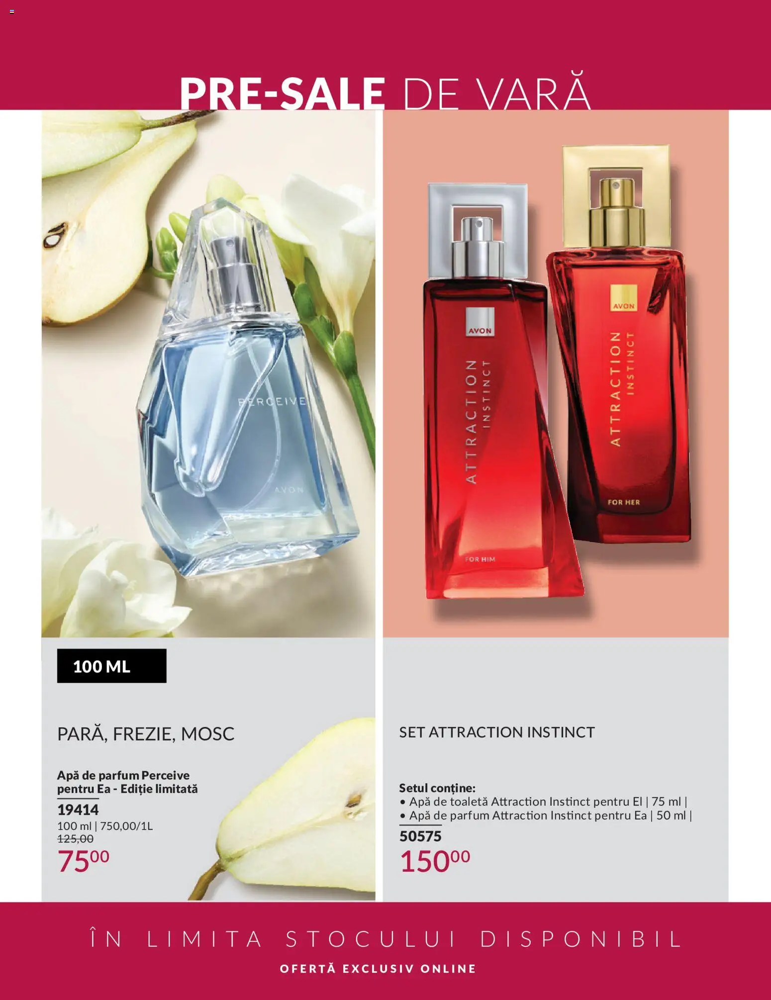 Catalog Avon 1 - 29 Iunie 2026 | Pagina 203 | Produse: Apă de parfum, Parfum, Apă de toaletă, Apă