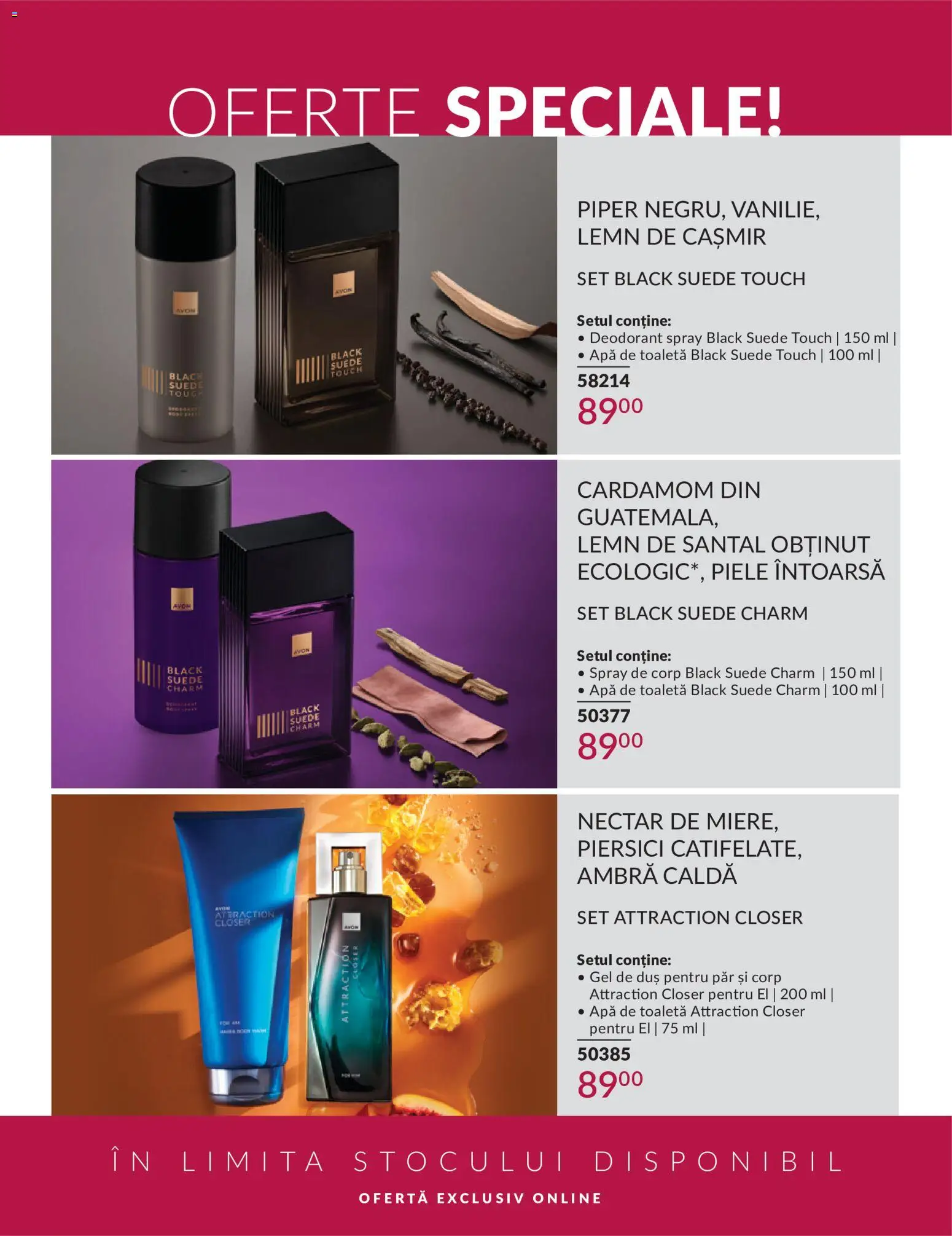 Catalog Avon 1 - 29 Iunie 2026 | Pagina 204 | Produse: Toaletă, Gel de duș, Deodorant, Apă