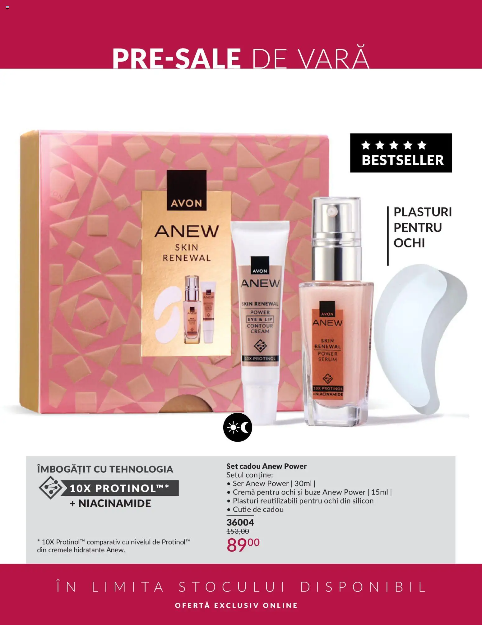 Catalog Avon 1 - 29 Iunie 2026 | Pagina 207 | Produse: Plasturi, Serum, Cutie, Cremă