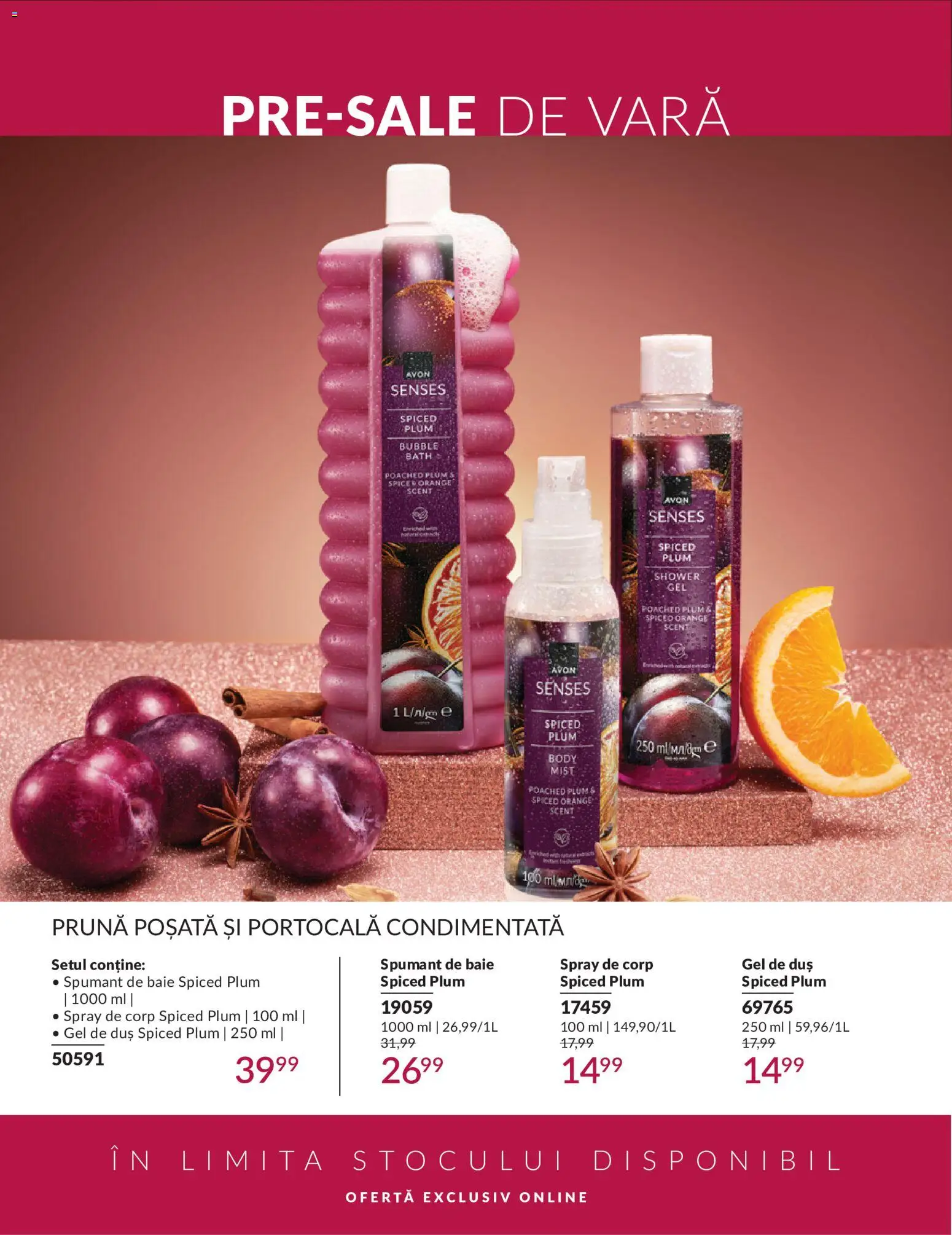 Catalog Avon 1 - 29 Iunie 2026 | Pagina 209 | Produse: Body, Duș, Gel de duș, Spumant de baie