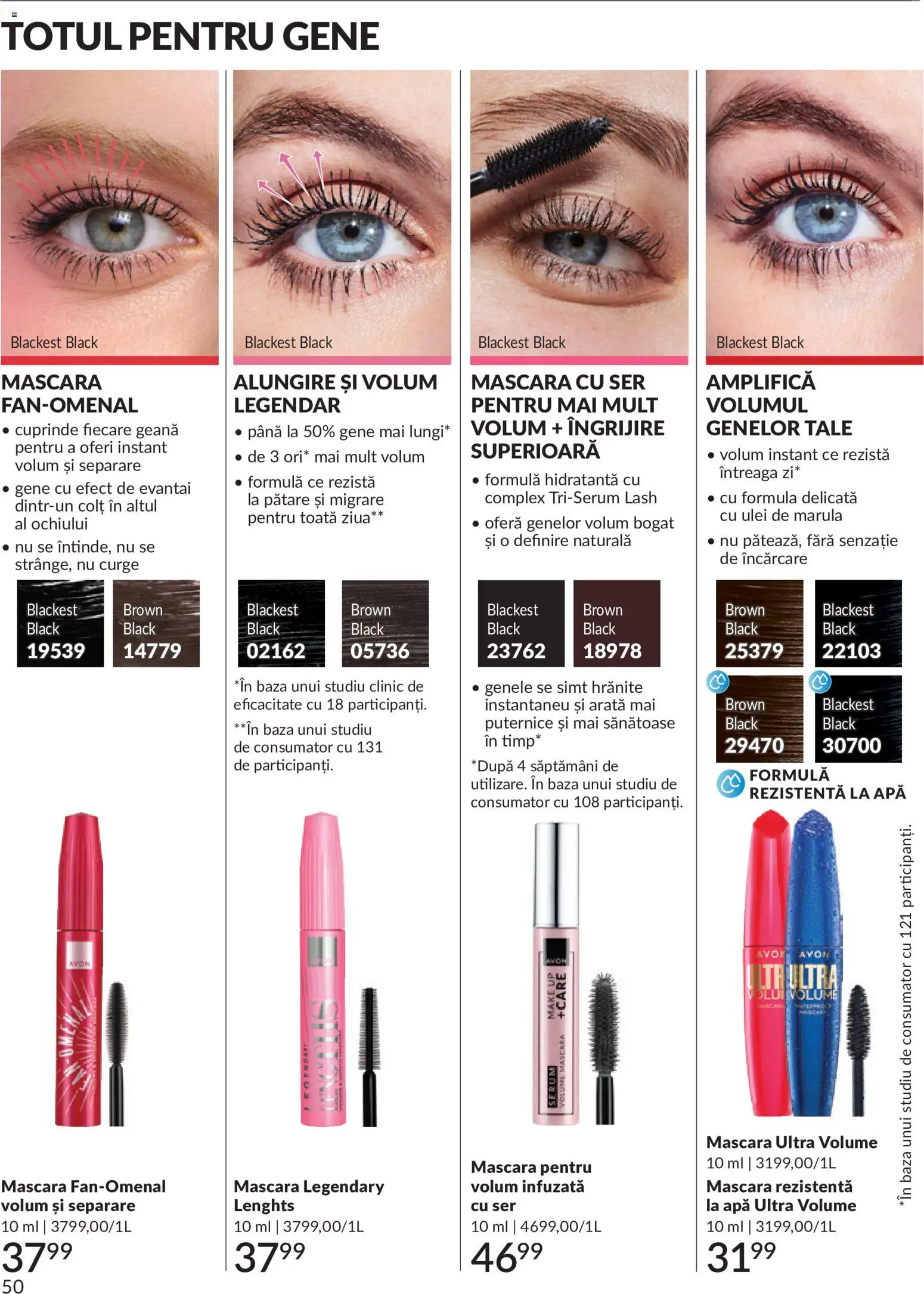 Catalog Avon 1 - 29 Iunie 2026 | Pagina 52 | Produse: Serum, Mascara, Ulei, Apă