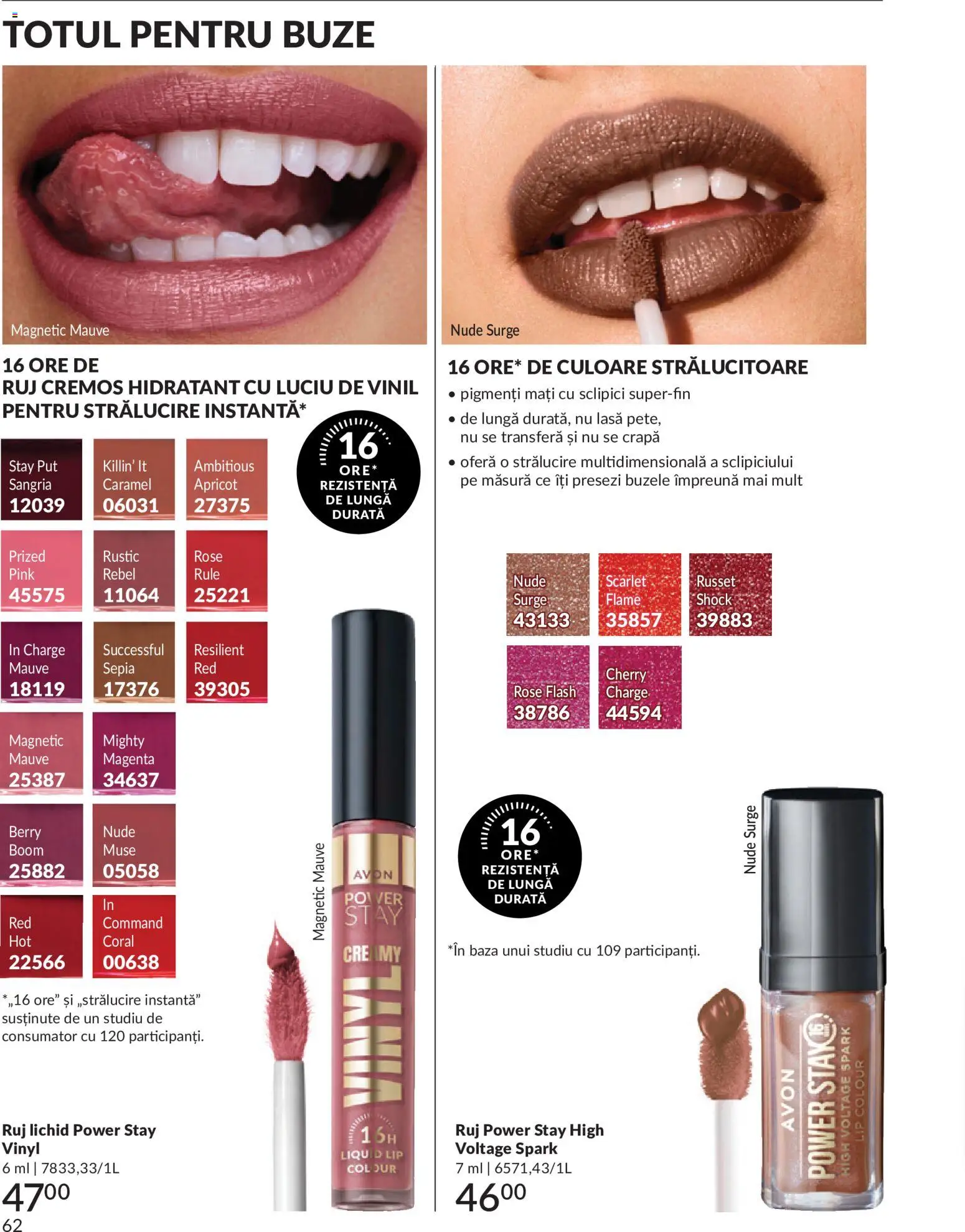 Catalog Avon 1 - 29 Iunie 2026 | Pagina 64 | Produse: Ruj