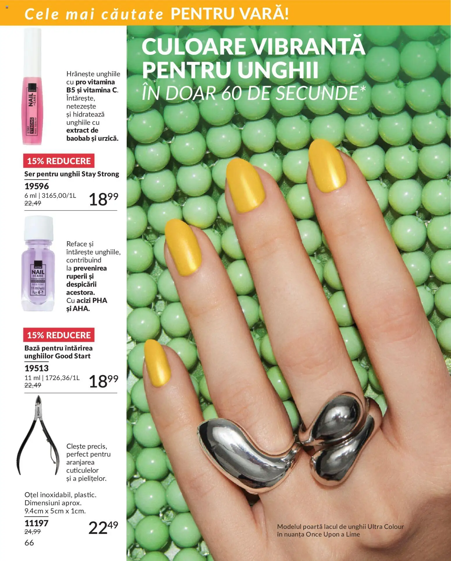 Catalog Avon 1 - 29 Iunie 2026 | Pagina 68 | Produse: Lime, Ser pentru unghii, Serum, Clește
