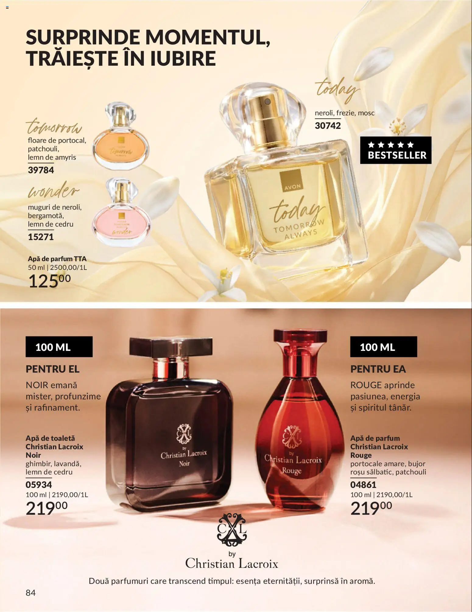 Catalog Avon 1 - 29 Iunie 2026 | Pagina 86 | Produse: Apă de parfum, Toaletă, Apă de toaletă, Portocale