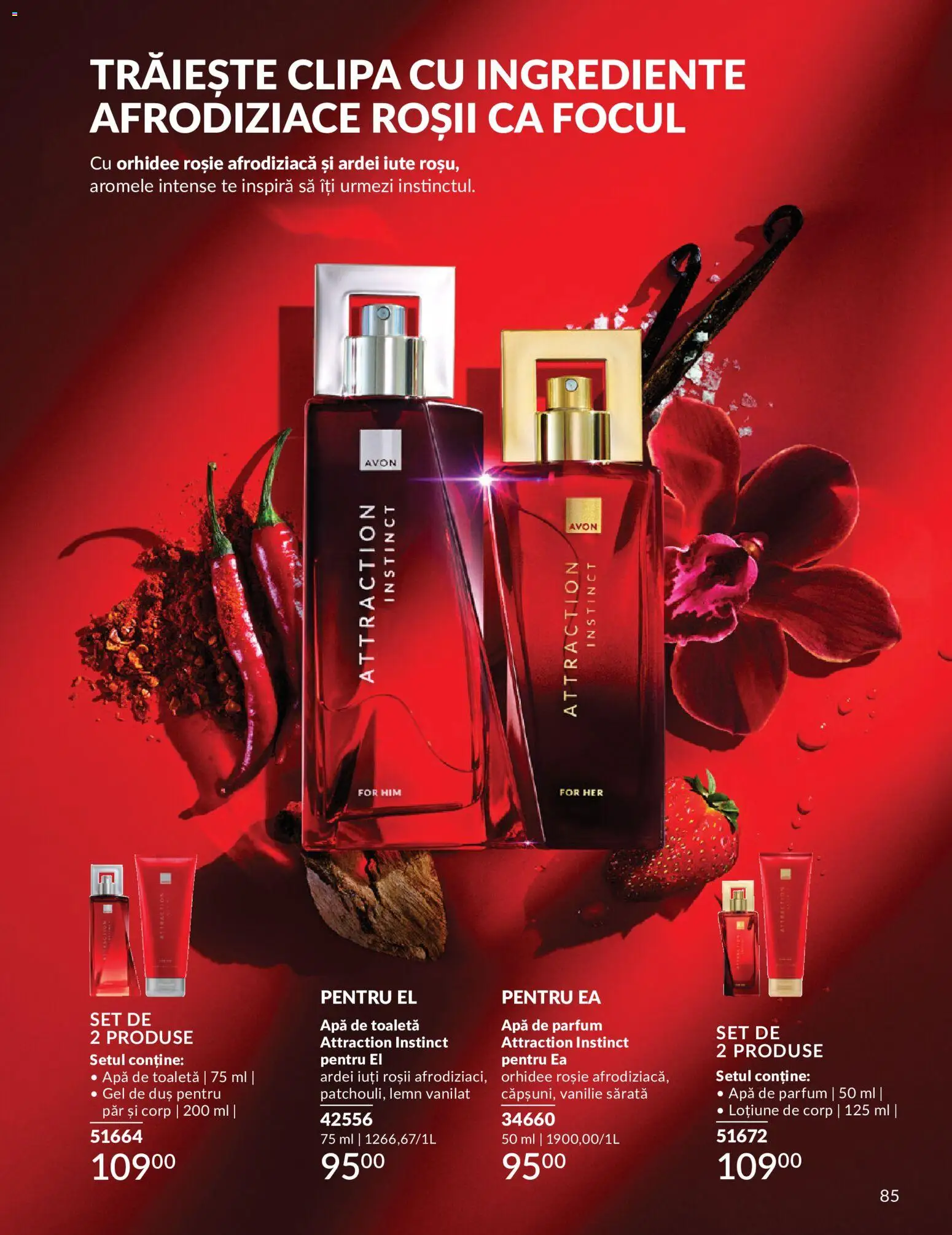 Catalog Avon 1 - 29 Iunie 2026 | Pagina 87 | Produse: Orhidee, Toaletă, Duș, Ardei iute