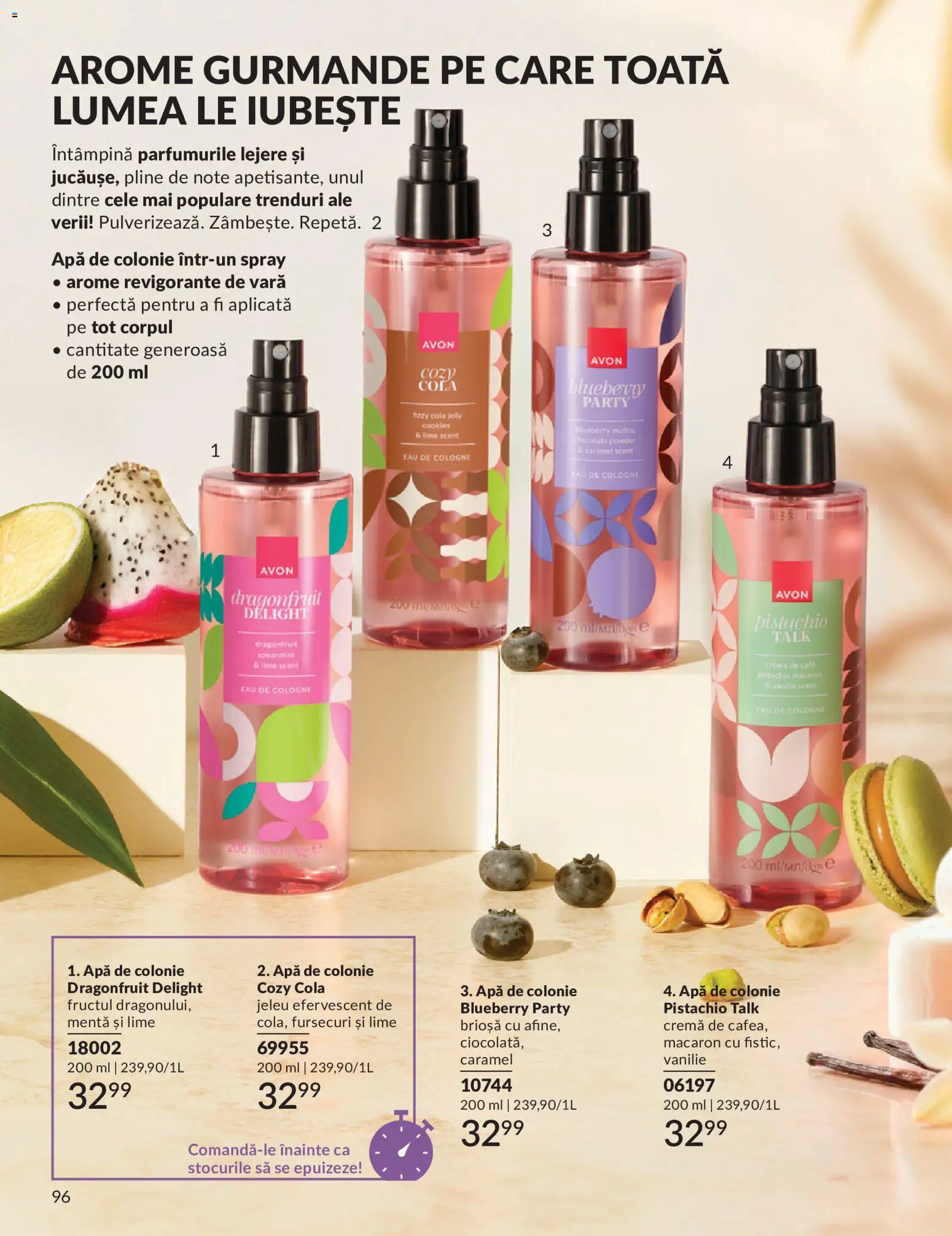 Catalog Avon 1 - 29 Iunie 2026 | Pagina 98 | Produse: Lime, Body, Amerikan servis, Cremă