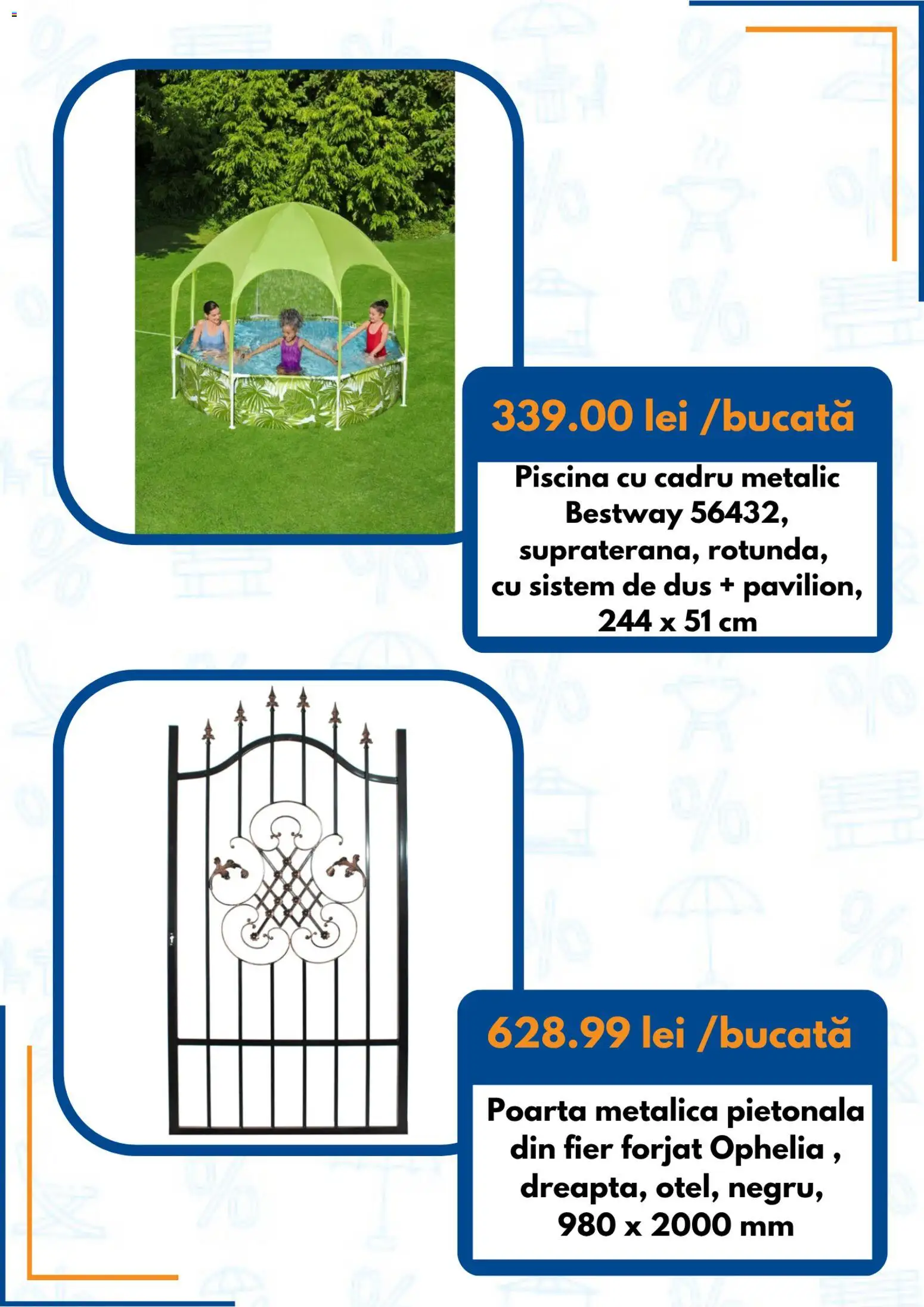 Catalog Dedeman 1 - 29 Iunie 2026 | Pagina 3 | Produse: Piscină, Duș