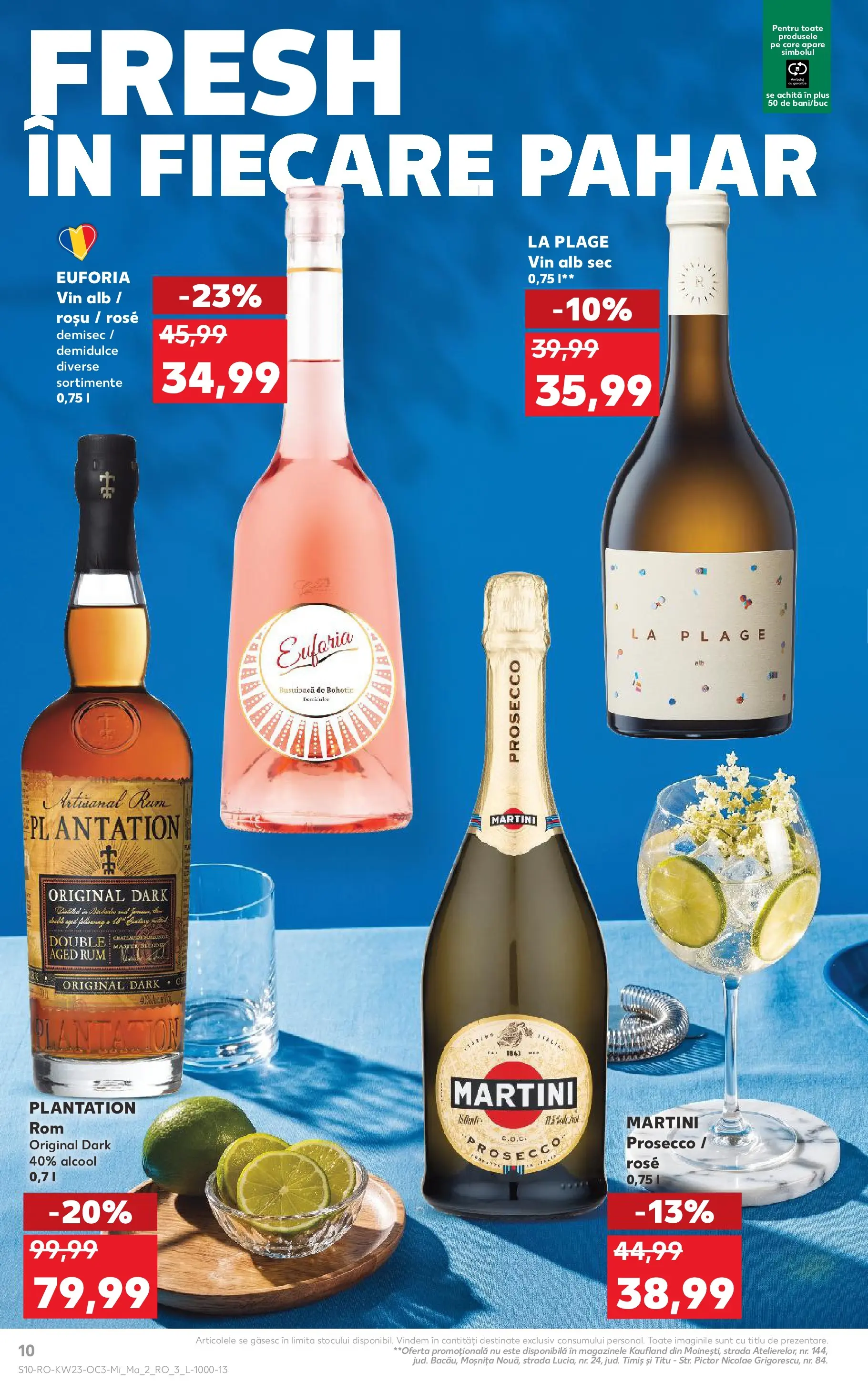 Catalog Kaufland 3 - 8 Iunie 2026 | Pagina 10 | Produse: Yulaf, Prosecco, Vin, Rom