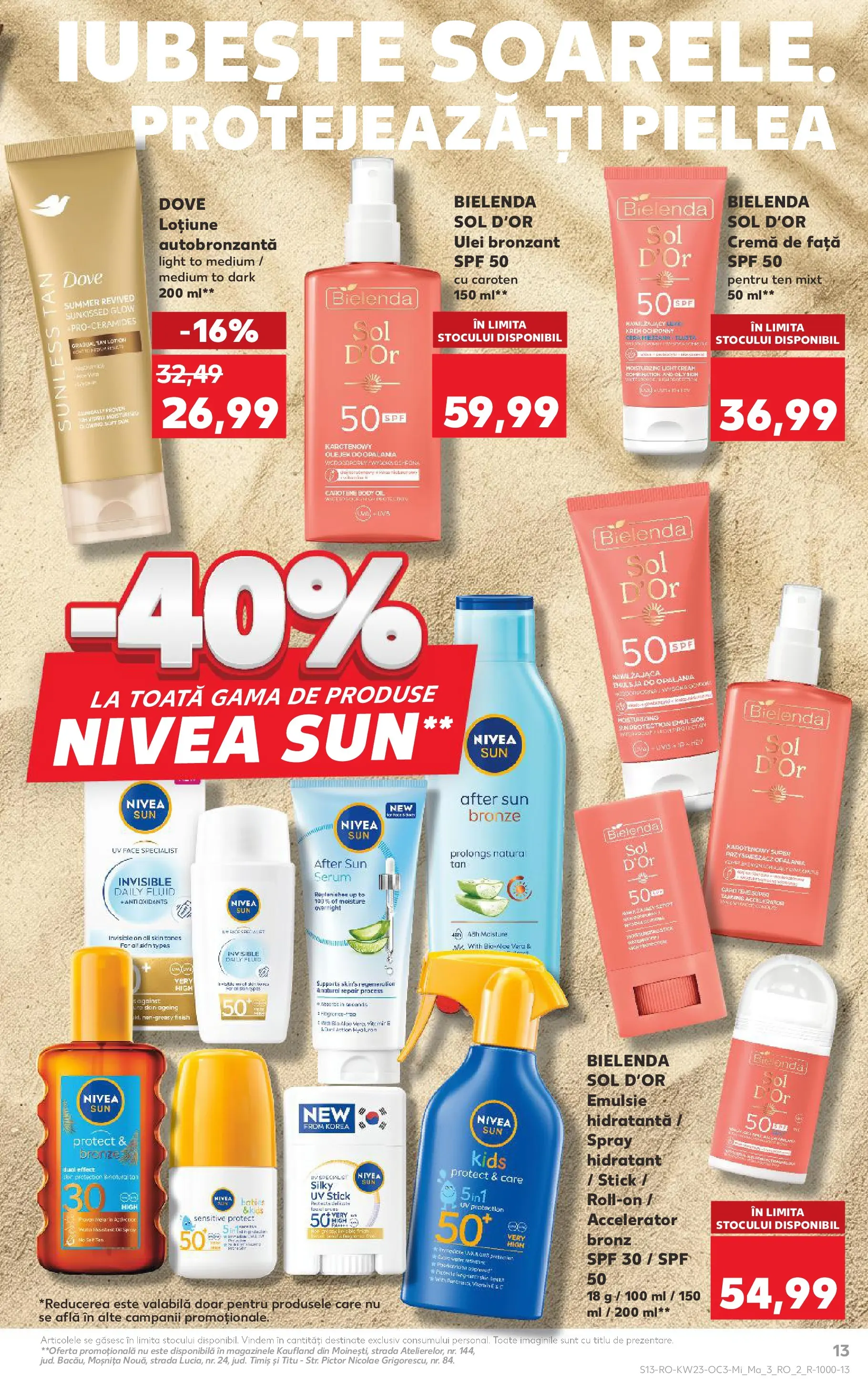 Catalog Kaufland 3 - 8 Iunie 2026 | Pagina 13 | Produse: Serum, Cremă, Ulei