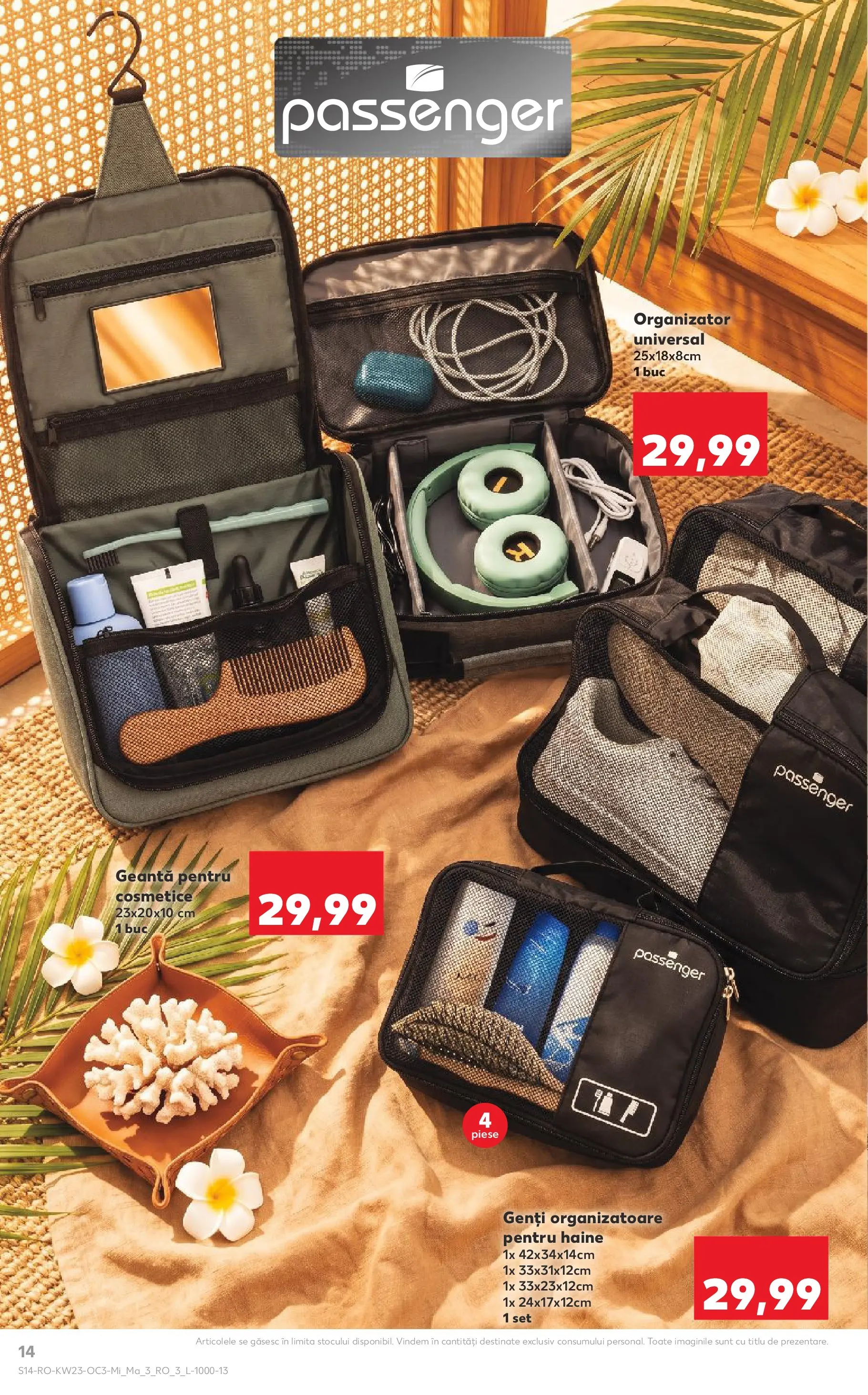 Catalog Kaufland 3 - 8 Iunie 2026 | Pagina 14 | Produse: Geantă pentru cosmetice, Geantă, Haine