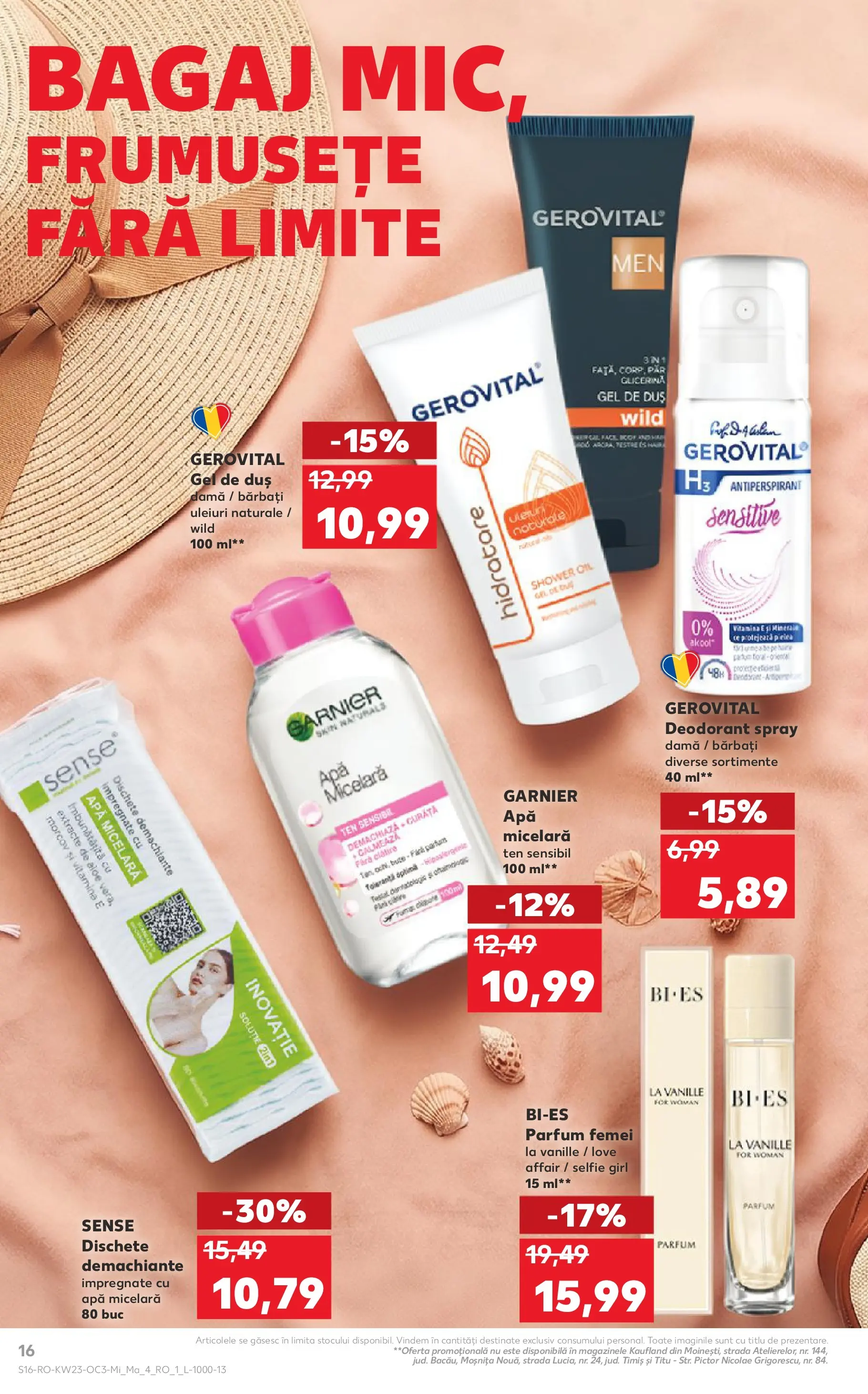 Catalog Kaufland 3 - 8 Iunie 2026 | Pagina 16 | Produse: Duș, Parfum, Apă micelară, Gel de duș