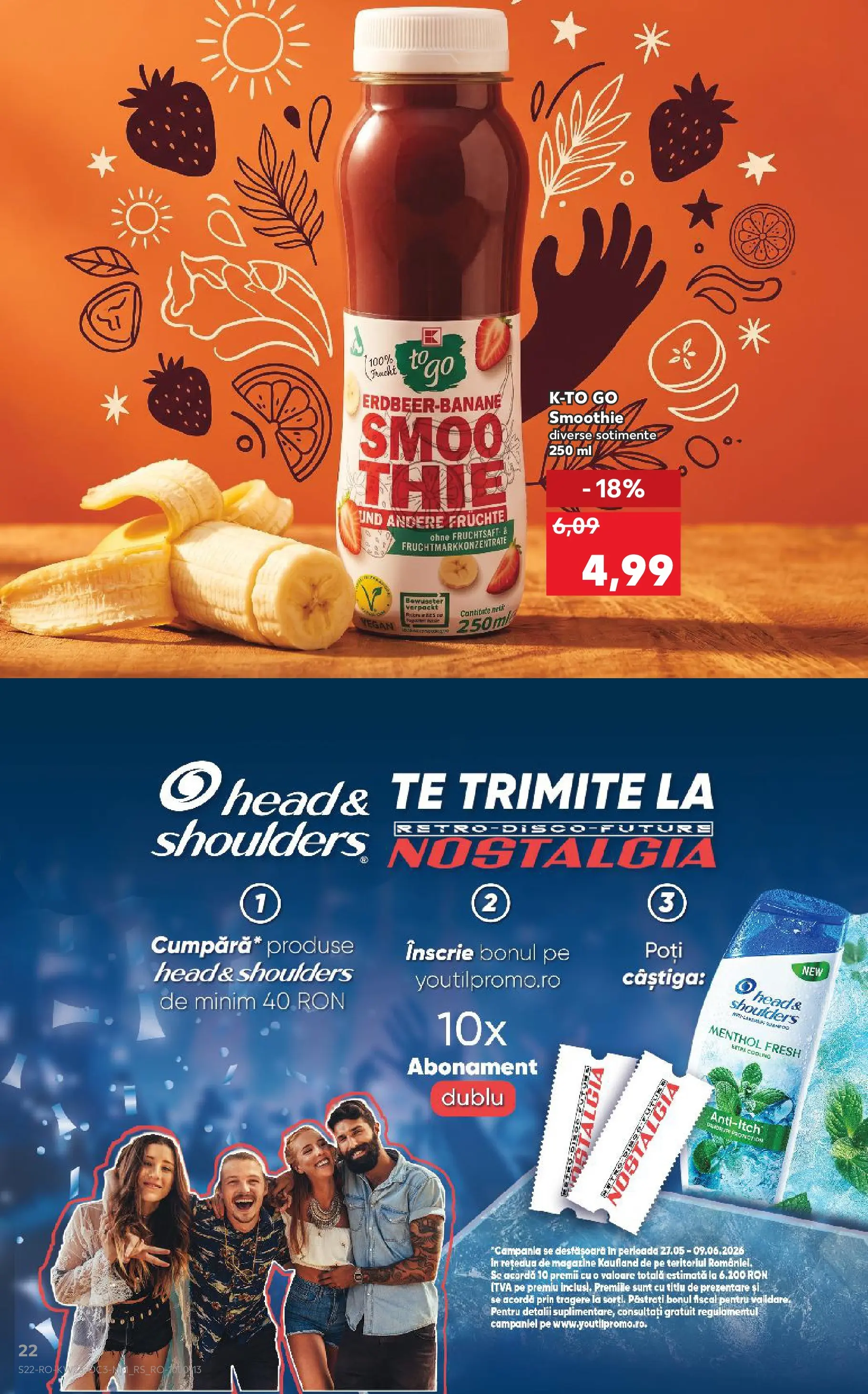 Catalog Kaufland 3 - 8 Iunie 2026 | Pagina 22 | Produse: Smoothie