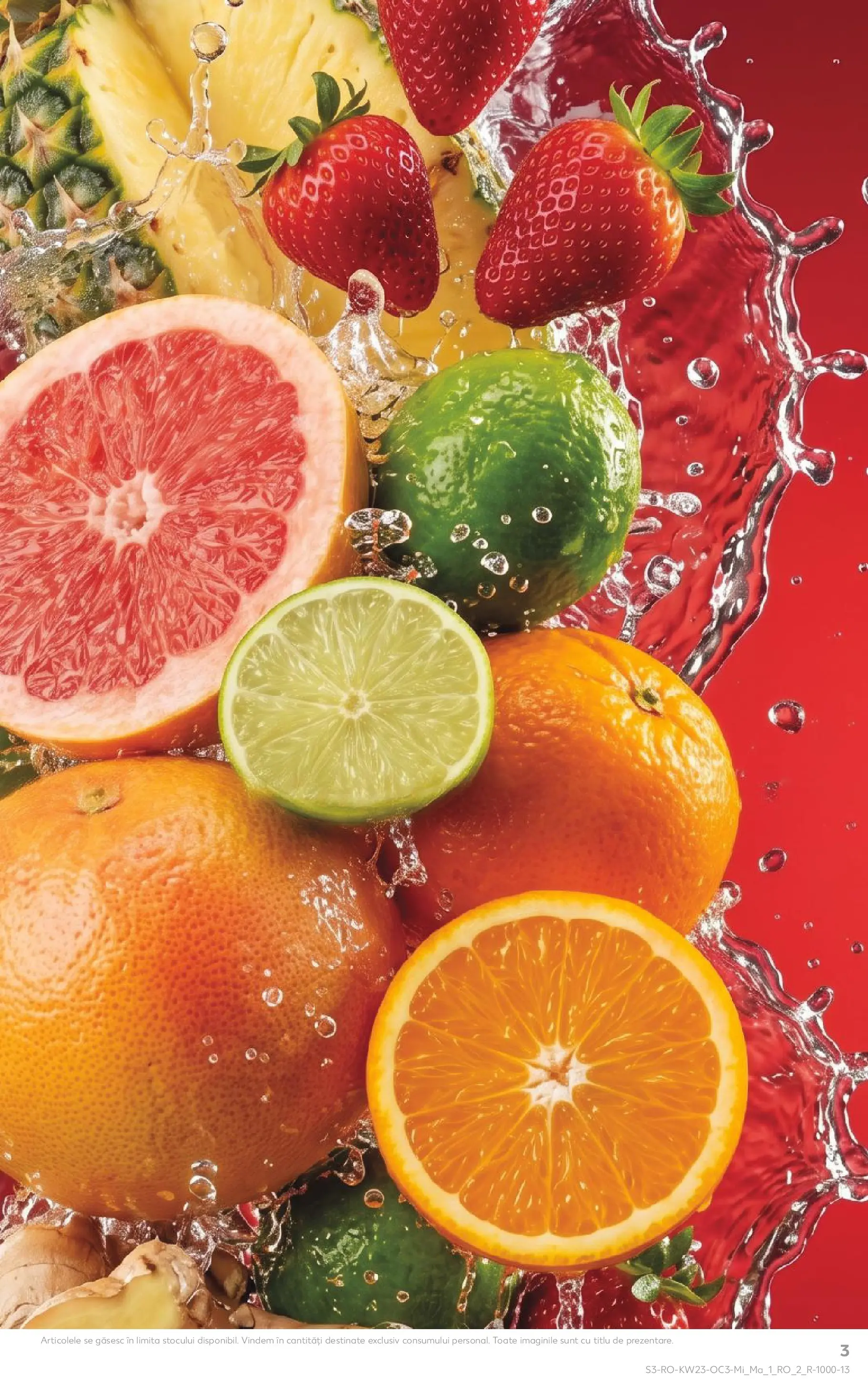 Catalog Kaufland 3 - 8 Iunie 2026 | Pagina 3 | Produse: Căpșuni, Fructe