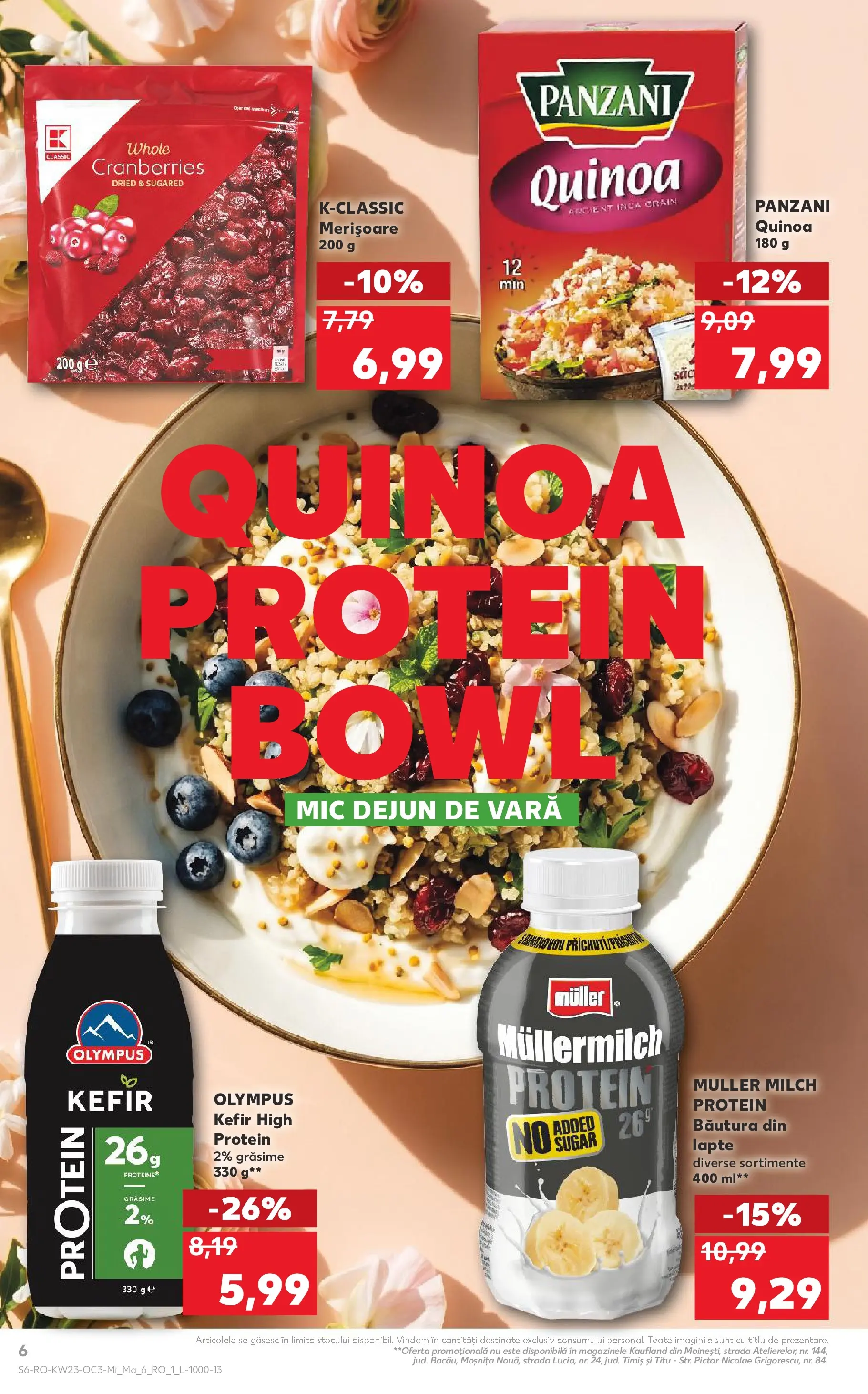 Catalog Kaufland 3 - 8 Iunie 2026 | Pagina 6 | Produse: Lapte, Kefir, Çocuk sutyeni