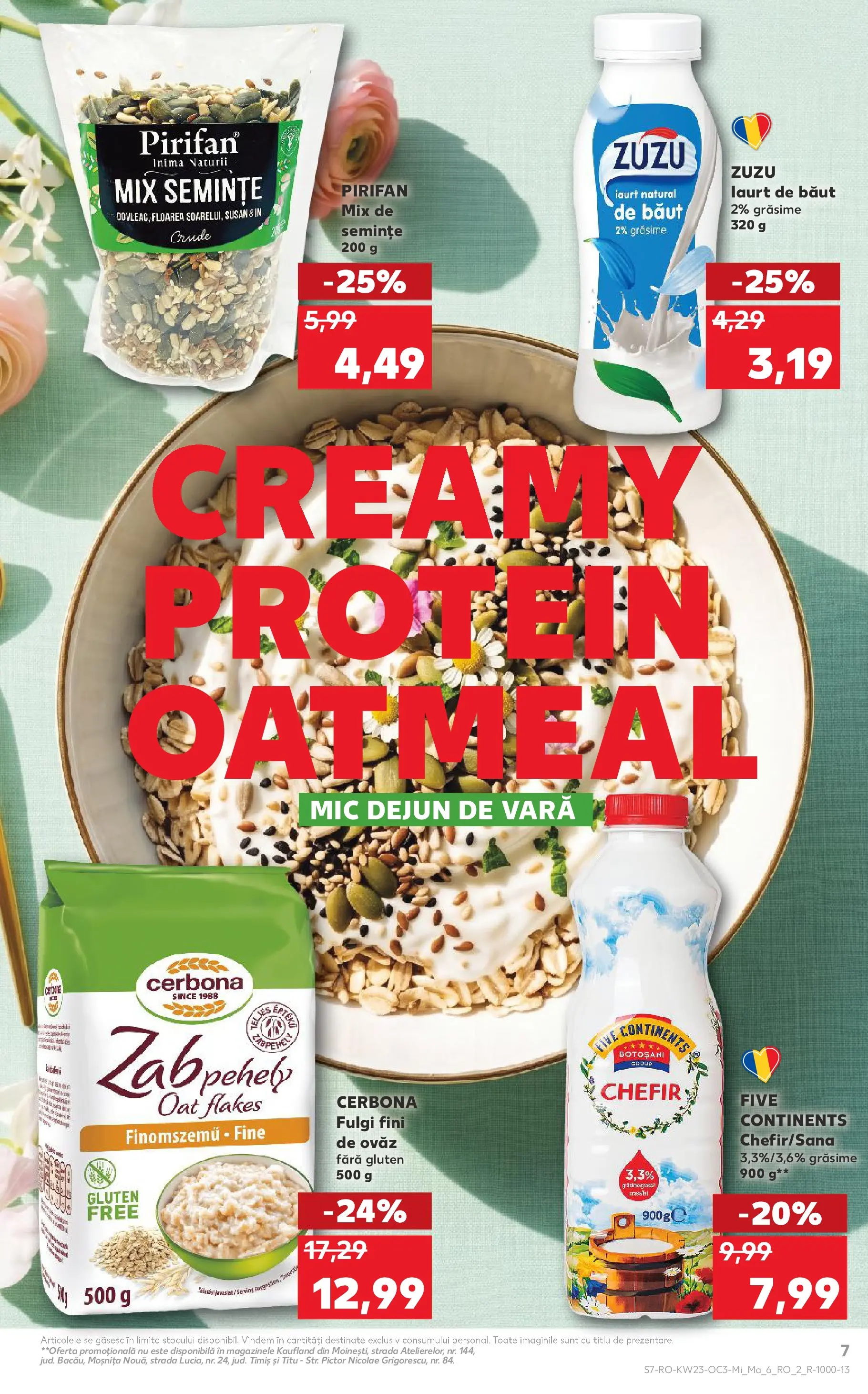 Catalog Kaufland 3 - 8 Iunie 2026 | Pagina 7 | Produse: Semințe, Iaurt, Fulgi