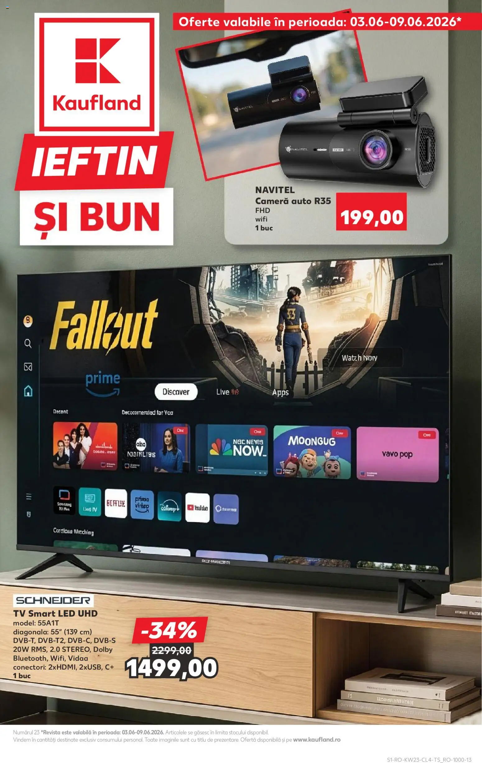 Catalog Kaufland 3 - 8 Iunie 2026 | Pagina 1 | Produse: Cameră auto, Cameră, Babak