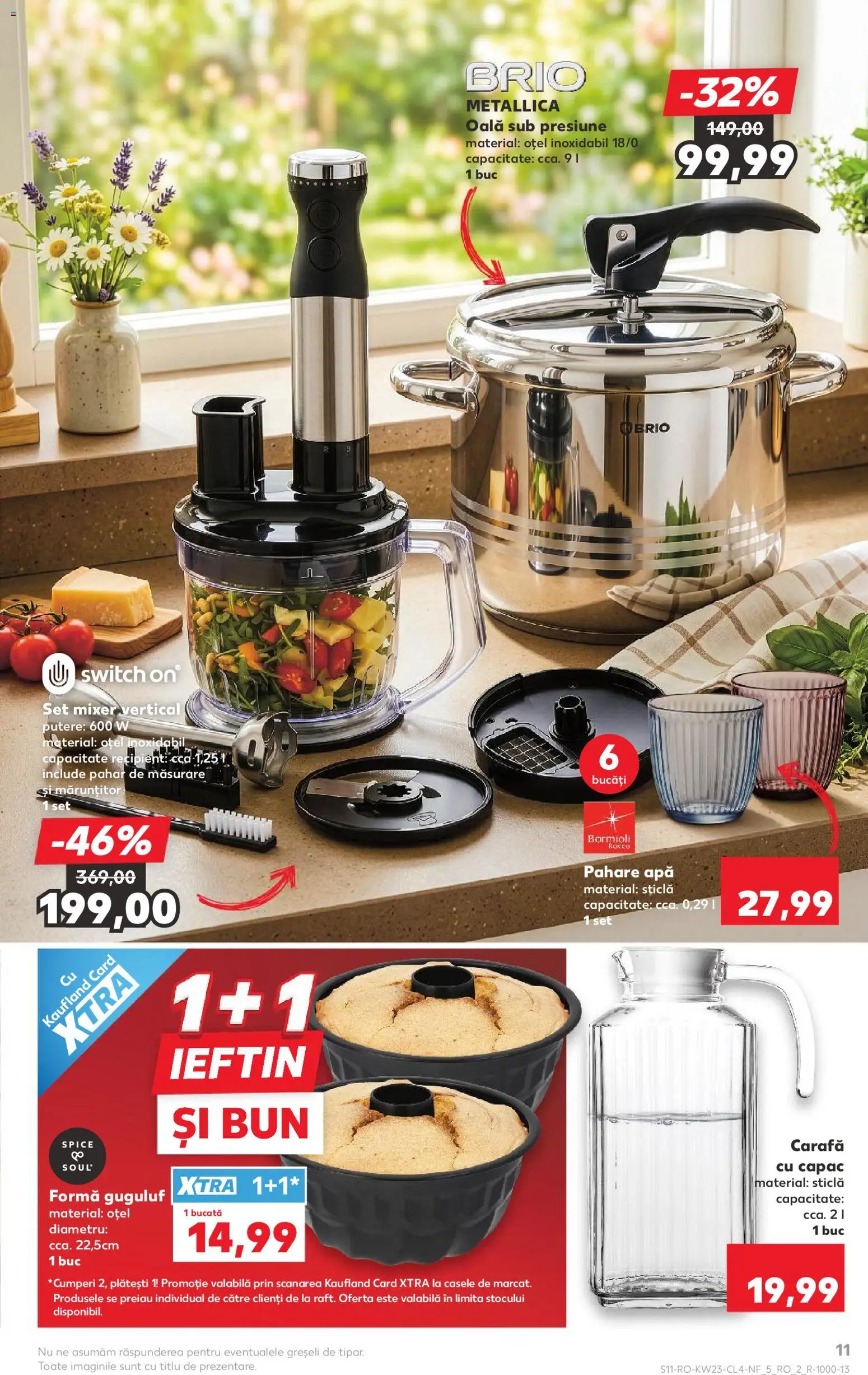 Catalog Kaufland 3 - 8 Iunie 2026 | Pagina 11 | Produse: Blender, Oală, Mixer, Apă