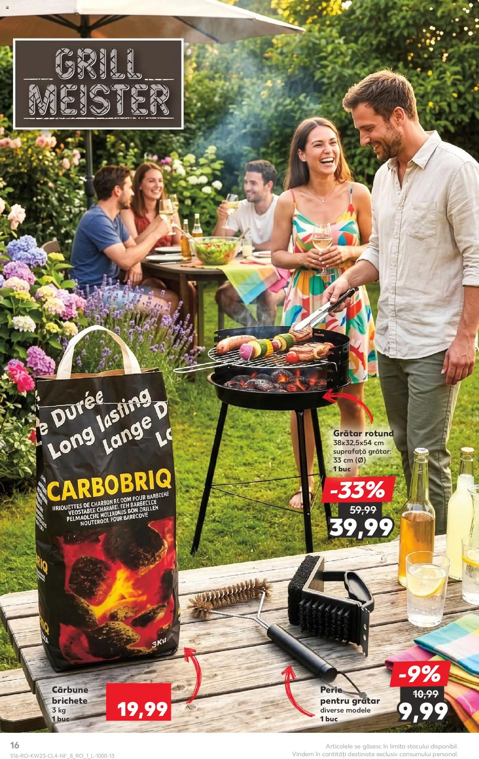 Catalog Kaufland 3 - 8 Iunie 2026 | Pagina 16 | Produse: Grill, Grătar, Perie, Soğanlar
