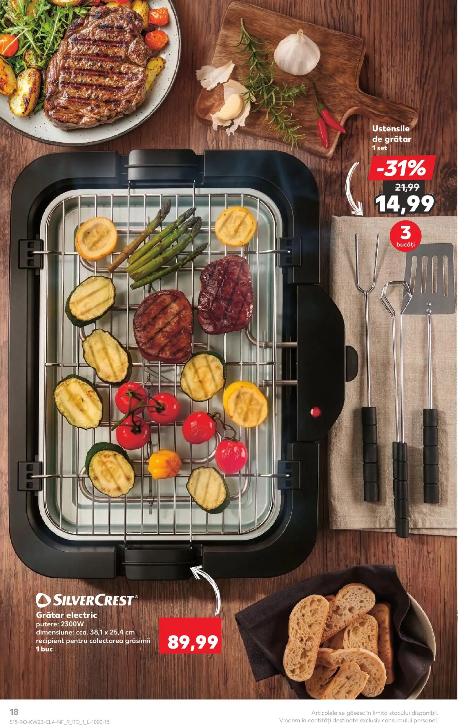 Catalog Kaufland 3 - 8 Iunie 2026 | Pagina 18 | Produse: Grill, Grătar