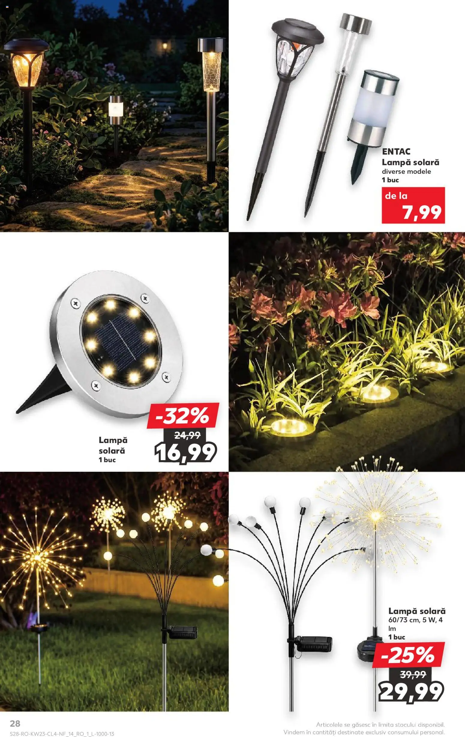 Catalog Kaufland 3 - 8 Iunie 2026 | Pagina 28 | Produse: Lampă