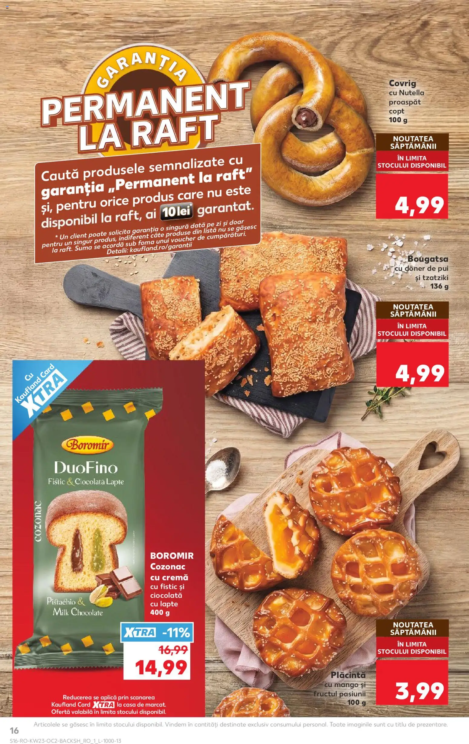 Catalog Kaufland 3 - 8 Iunie 2026 | Pagina 16 | Produse: Raft, Cremă, Ciocolată, Mango