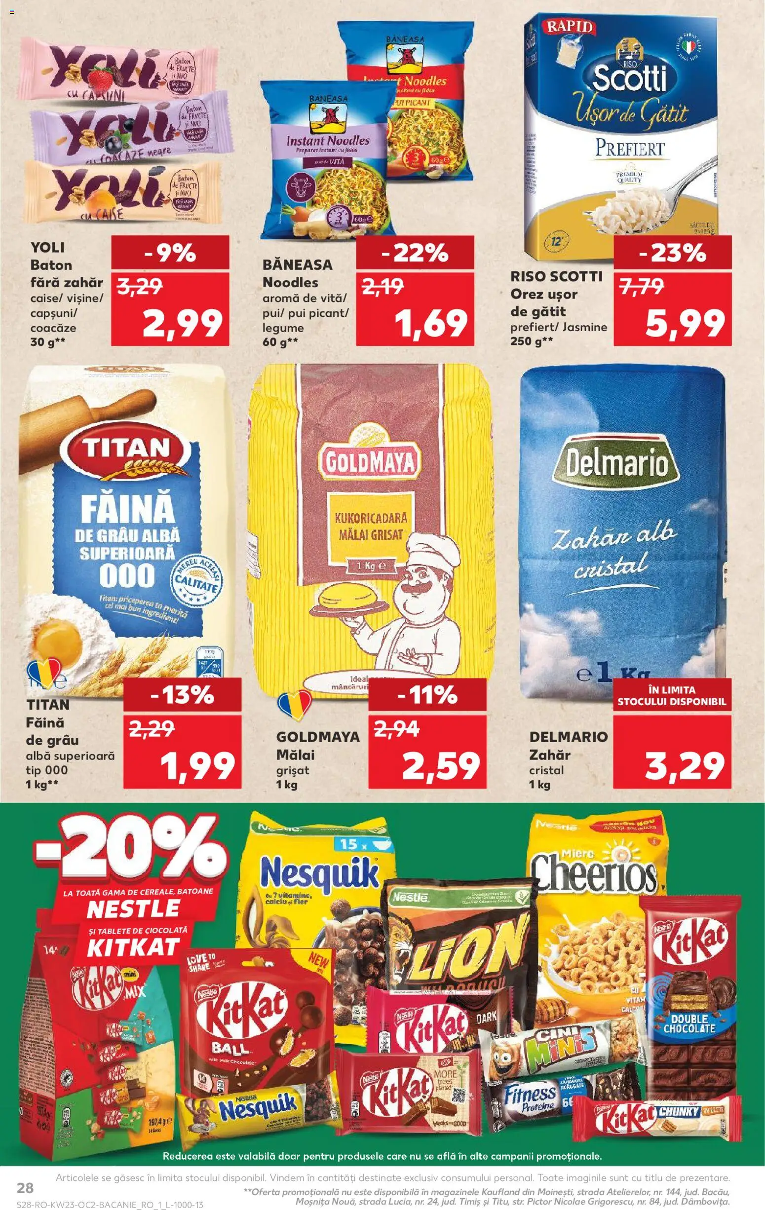Catalog Kaufland 3 - 8 Iunie 2026 | Pagina 28 | Produse: Masaüstü kılıfı, Mere, Cereale, Mălai