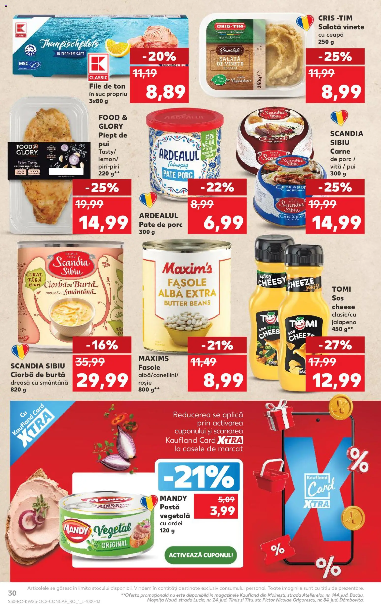 Catalog Kaufland 3 - 8 Iunie 2026 | Pagina 30 | Produse: Hacıyatmaz Kedi Oyuncağı, Ardei, Smântână, Sos