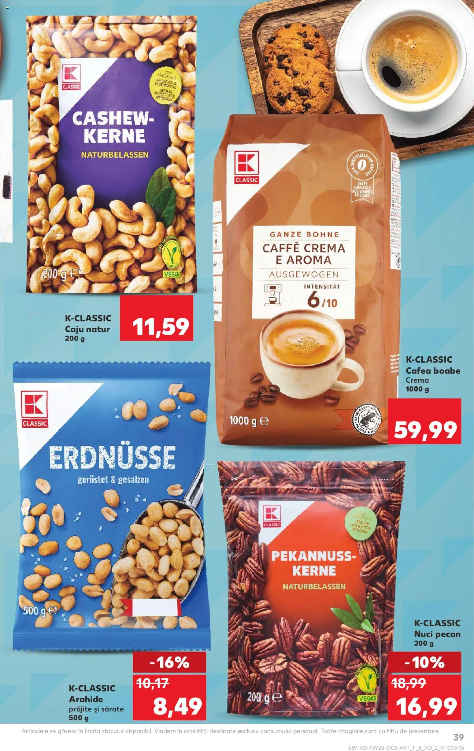 Catalog Kaufland 3 - 8 Iunie 2026 | Pagina 39 | Produse: Arahide, Cremă, Caju, Nuci