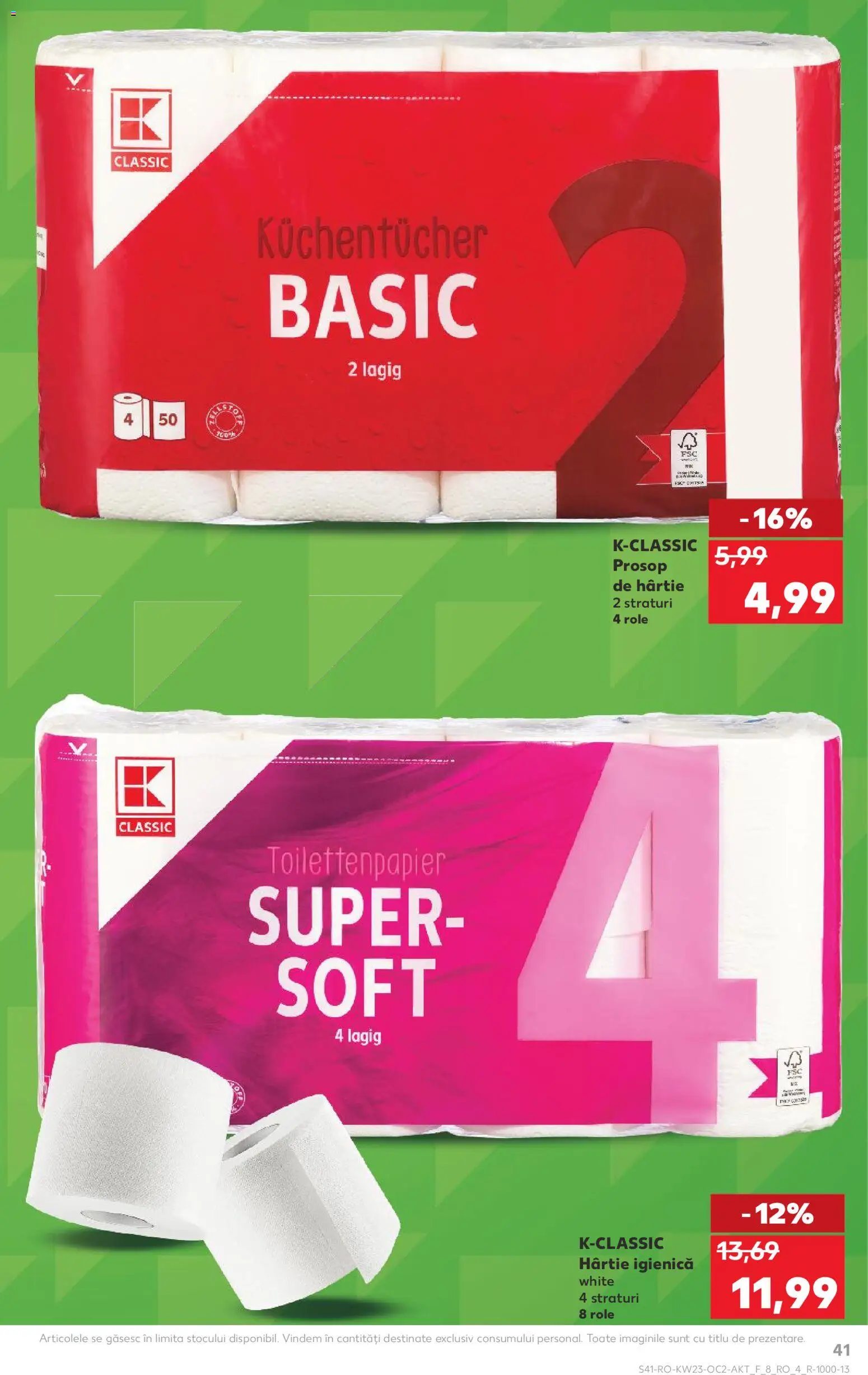 Catalog Kaufland 3 - 8 Iunie 2026 | Pagina 41 | Produse: Role