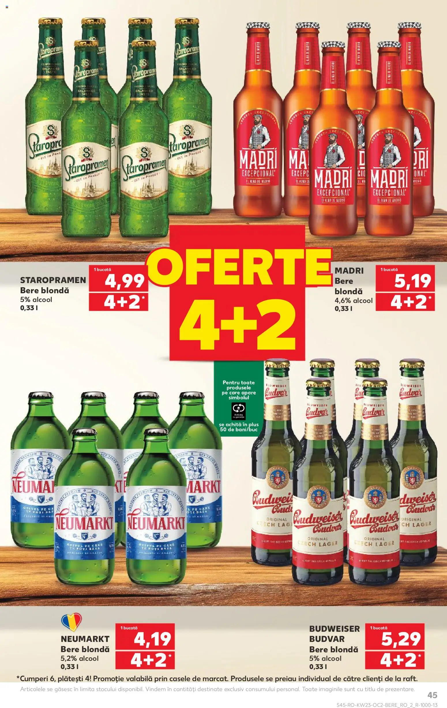Catalog Kaufland 3 - 8 Iunie 2026 | Pagina 45 | Produse: Bere