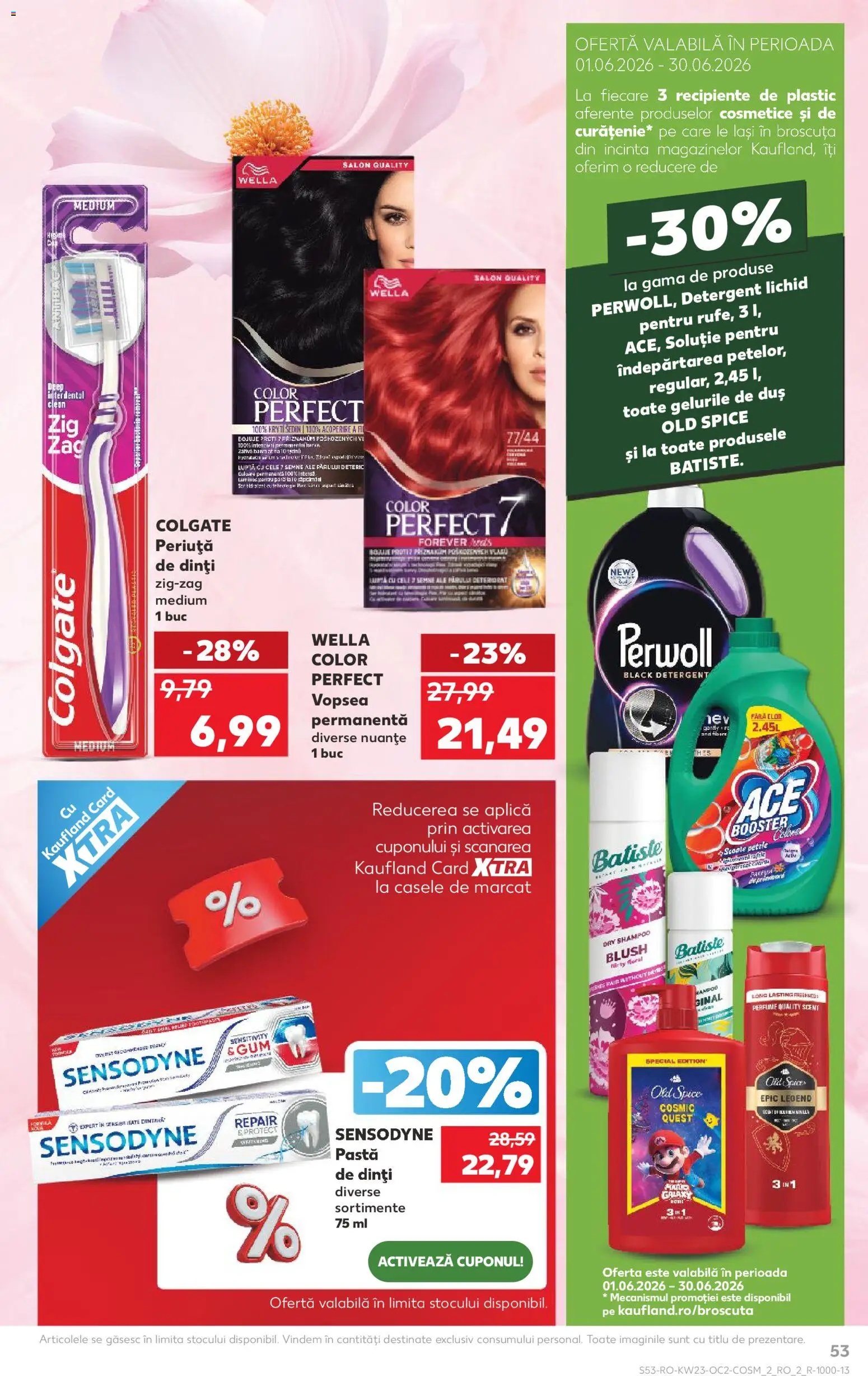 Catalog Kaufland 3 - 8 Iunie 2026 | Pagina 53 | Produse: Kısırlaştırılmış Kedi Maması, Duș, Recipiente, Periuță de dinți