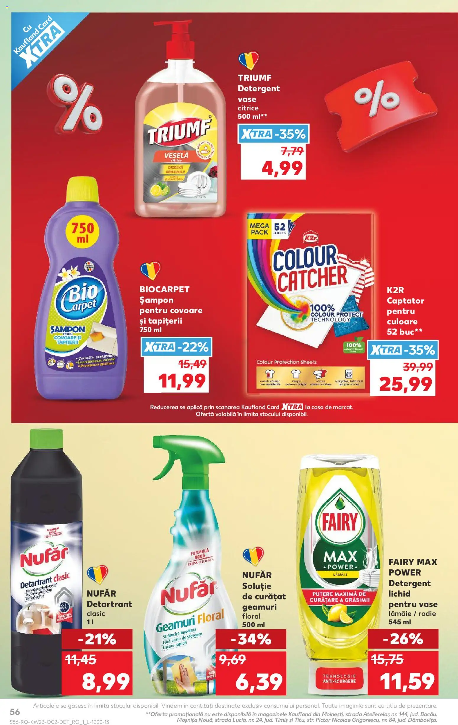 Catalog Kaufland 3 - 8 Iunie 2026 | Pagina 56 | Produse: Șampon, Detergent, Lămâie