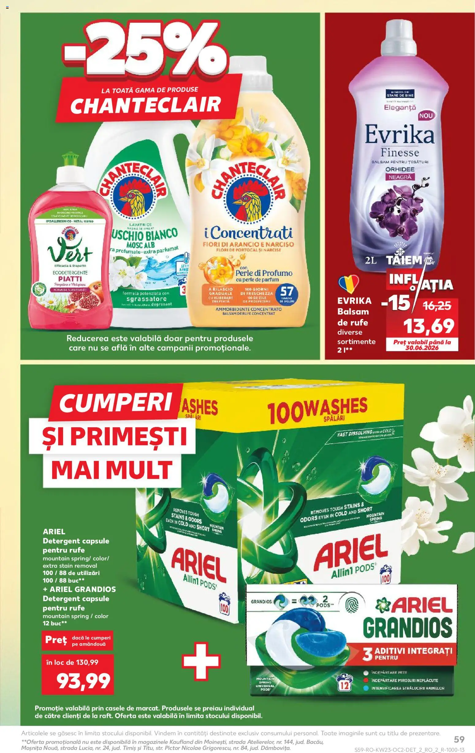 Catalog Kaufland 3 - 8 Iunie 2026 | Pagina 59 | Produse: Akrilik boya, Parfum, Balsam, Detergent