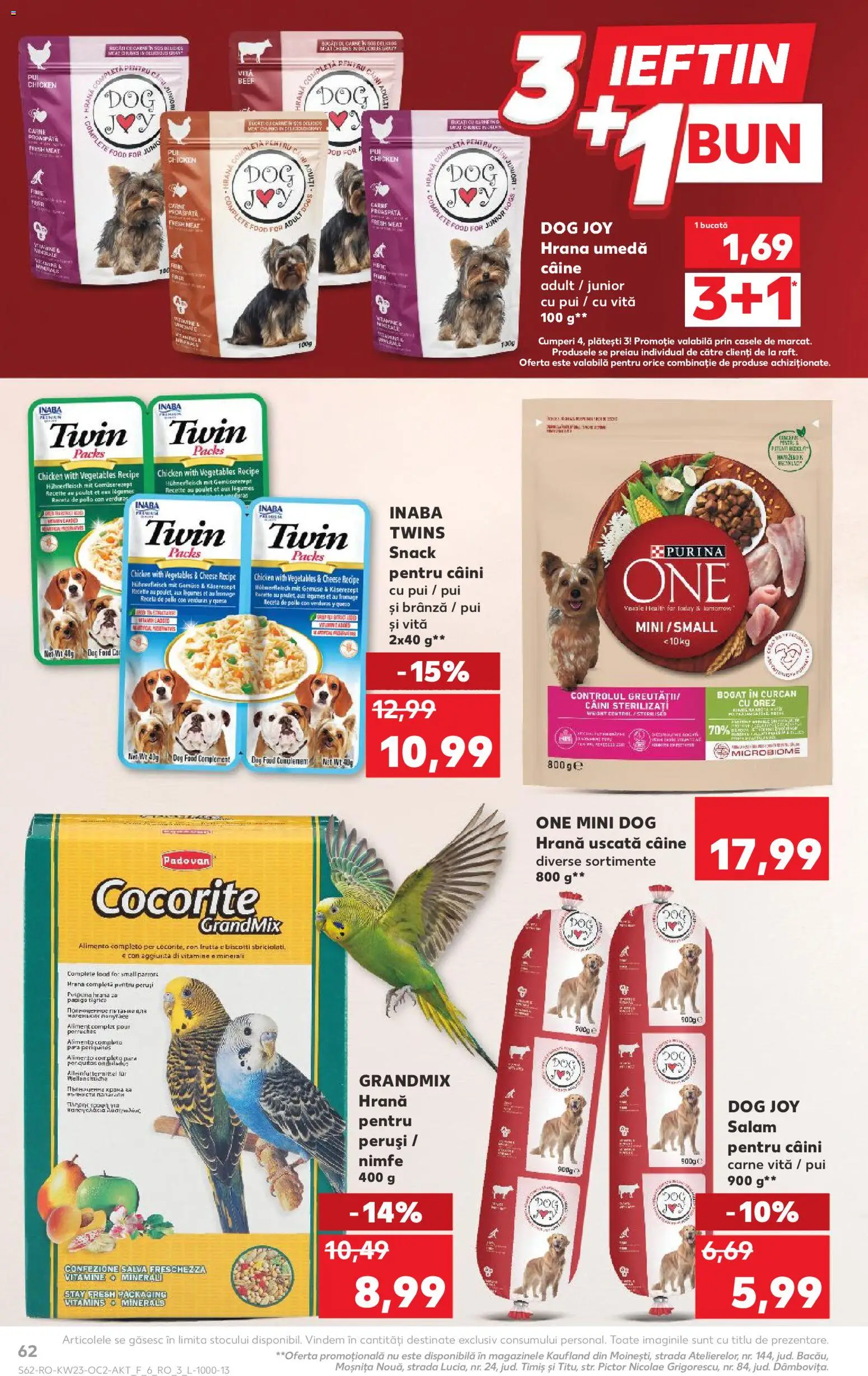 Catalog Kaufland 3 - 8 Iunie 2026 | Pagina 62 | Produse: Pară, Brânză, Salam, Orez