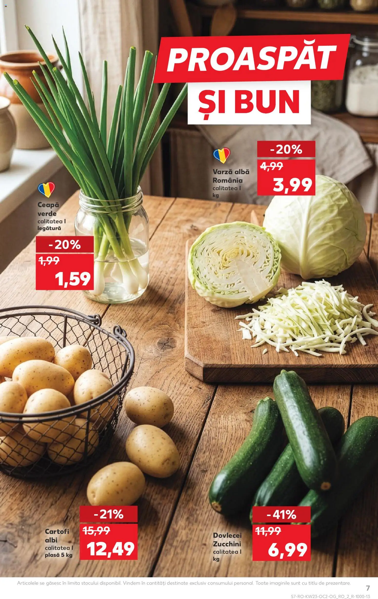 Catalog Kaufland 3 - 8 Iunie 2026 | Pagina 7 | Produse: Varză, Cartofi, Ceapă