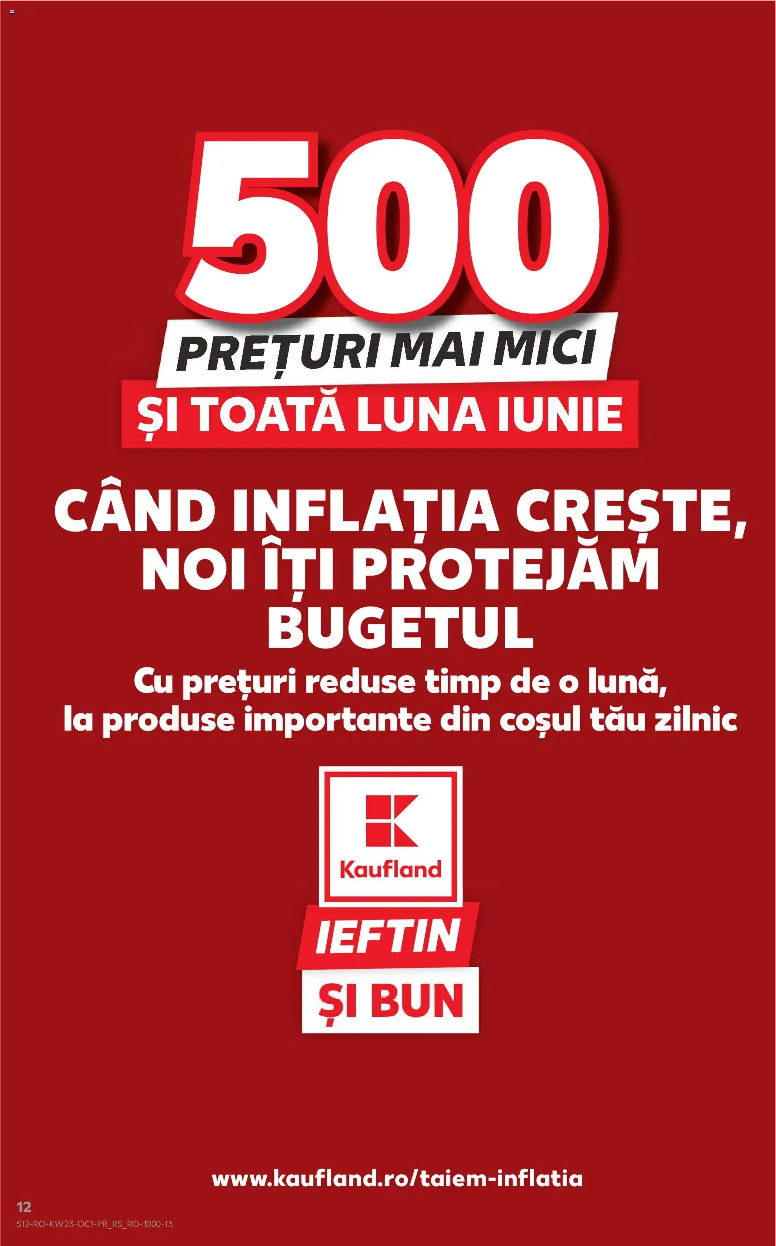 Catalog Kaufland 3 - 29 Iunie 2026 | Pagina 12 | Produse: Mici