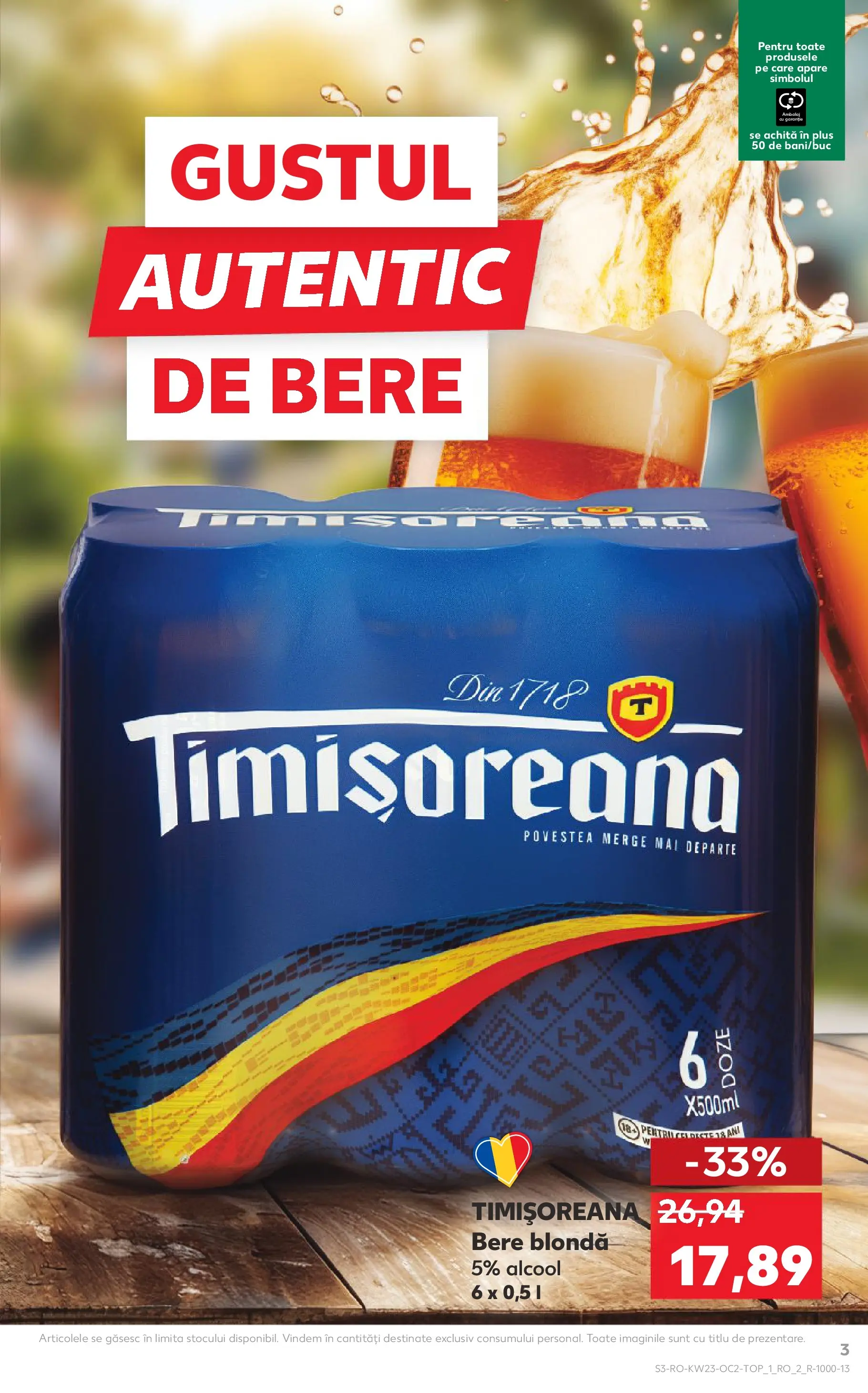 Catalog Kaufland 3 - 8 Iunie 2026 | Pagina 3 | Produse: Bere