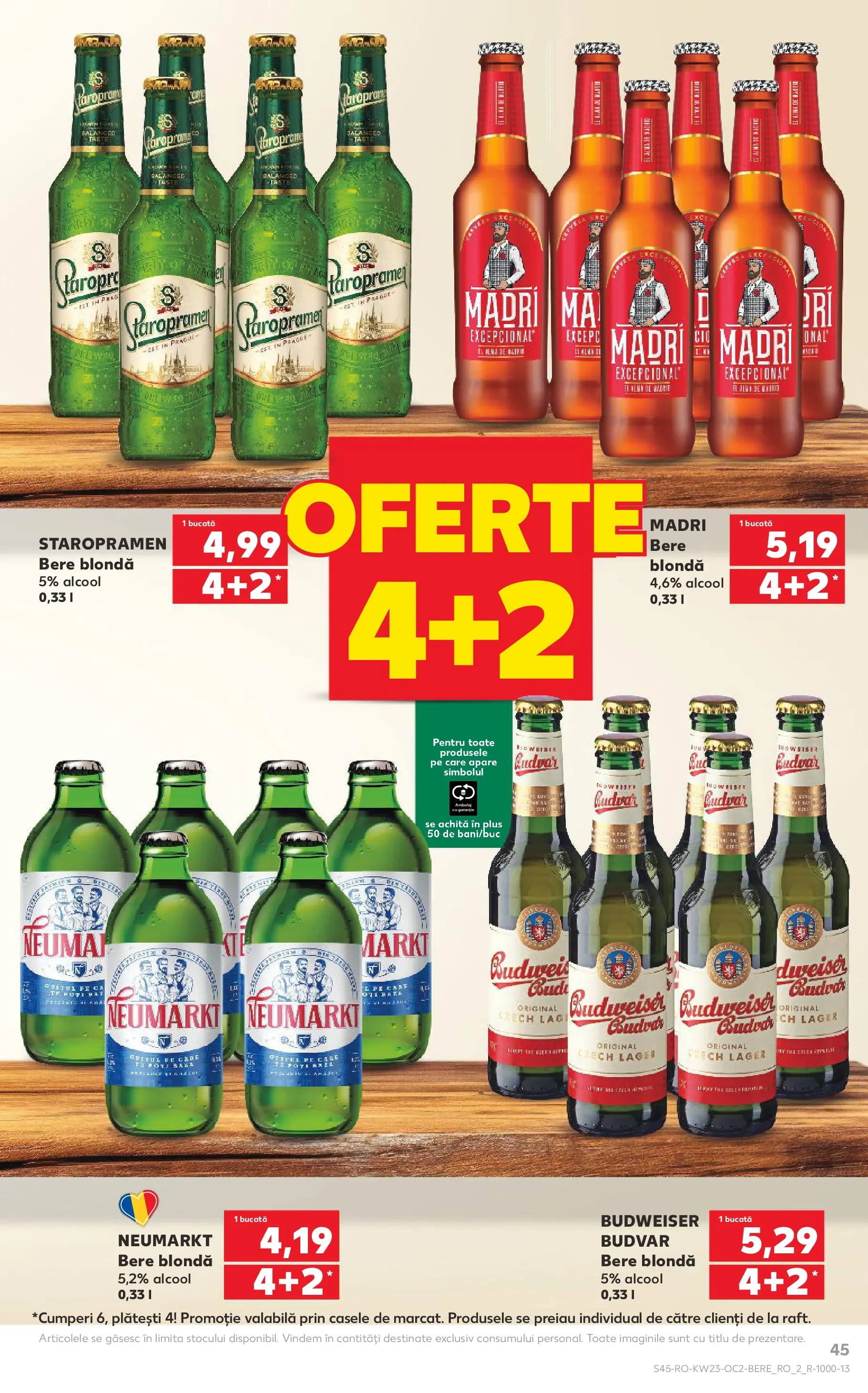 Catalog Kaufland 3 - 8 Iunie 2026 | Pagina 45 | Produse: Bere