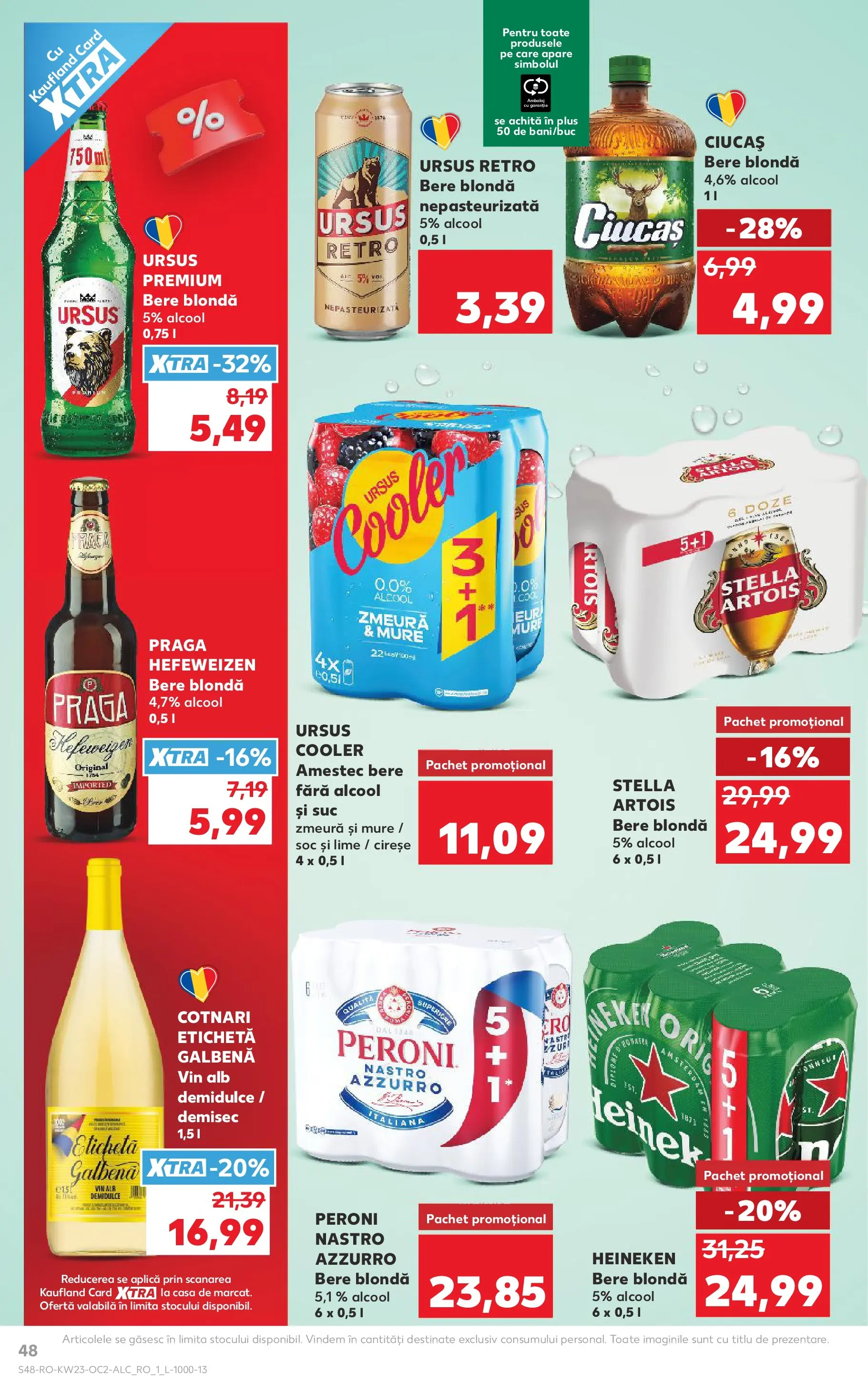 Catalog Kaufland 3 - 8 Iunie 2026 | Pagina 48 | Produse: Zmeură, Vin, Bere, Cireșe