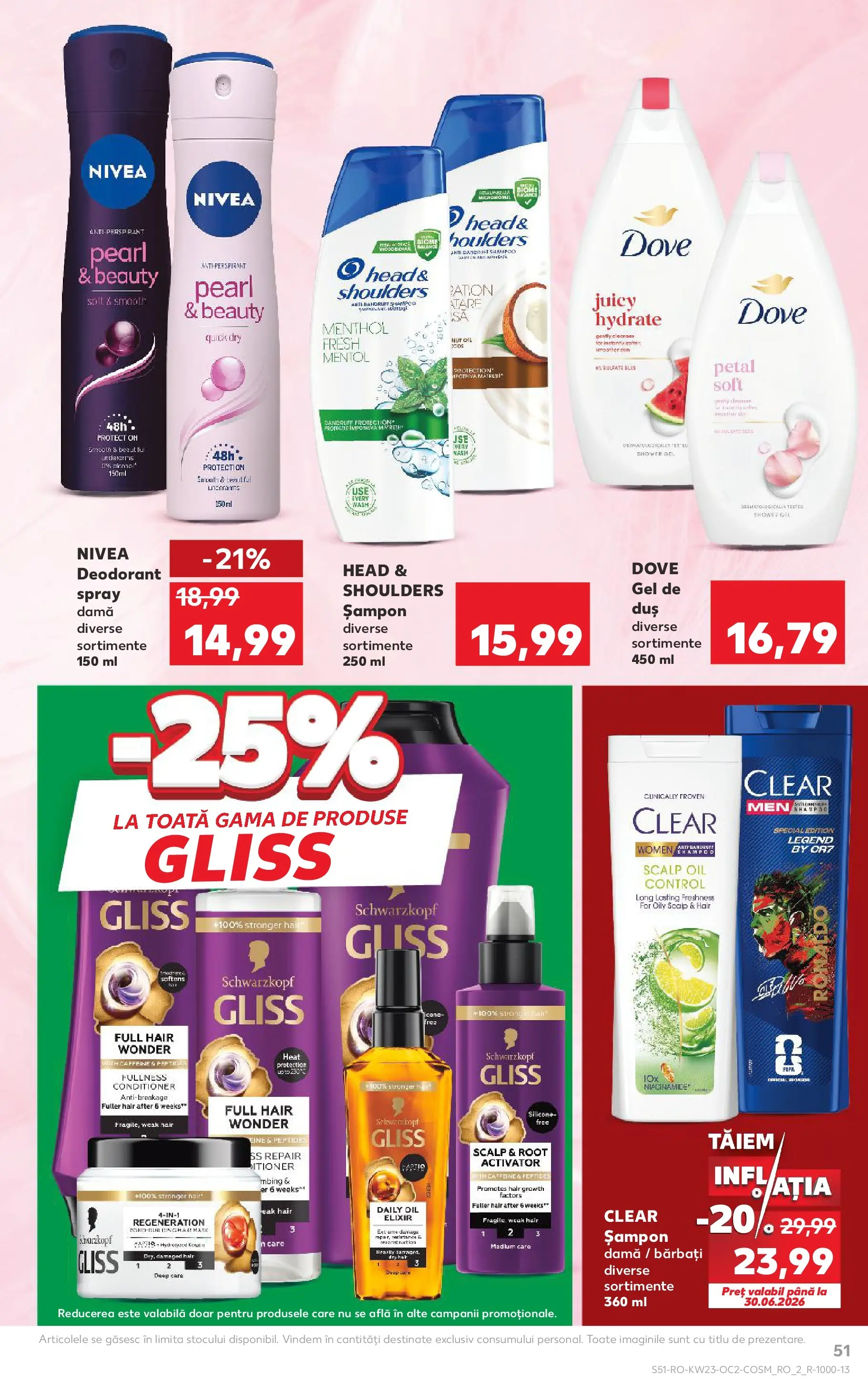 Catalog Kaufland 3 - 8 Iunie 2026 | Pagina 51 | Produse: Elixir, Duș, Șampon, Gel de duș