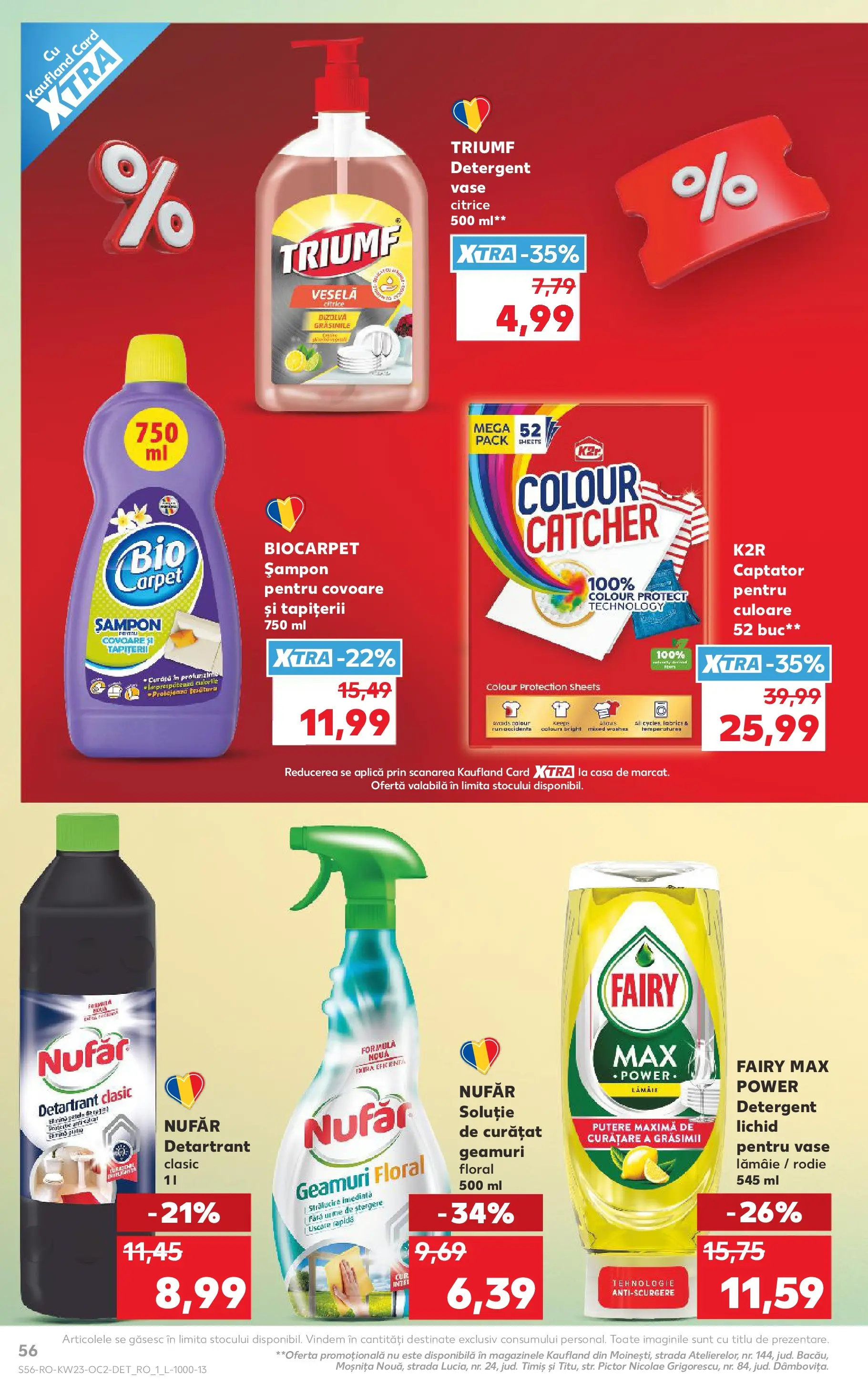 Catalog Kaufland 3 - 8 Iunie 2026 | Pagina 56 | Produse: Șampon, Detergent, Lămâie