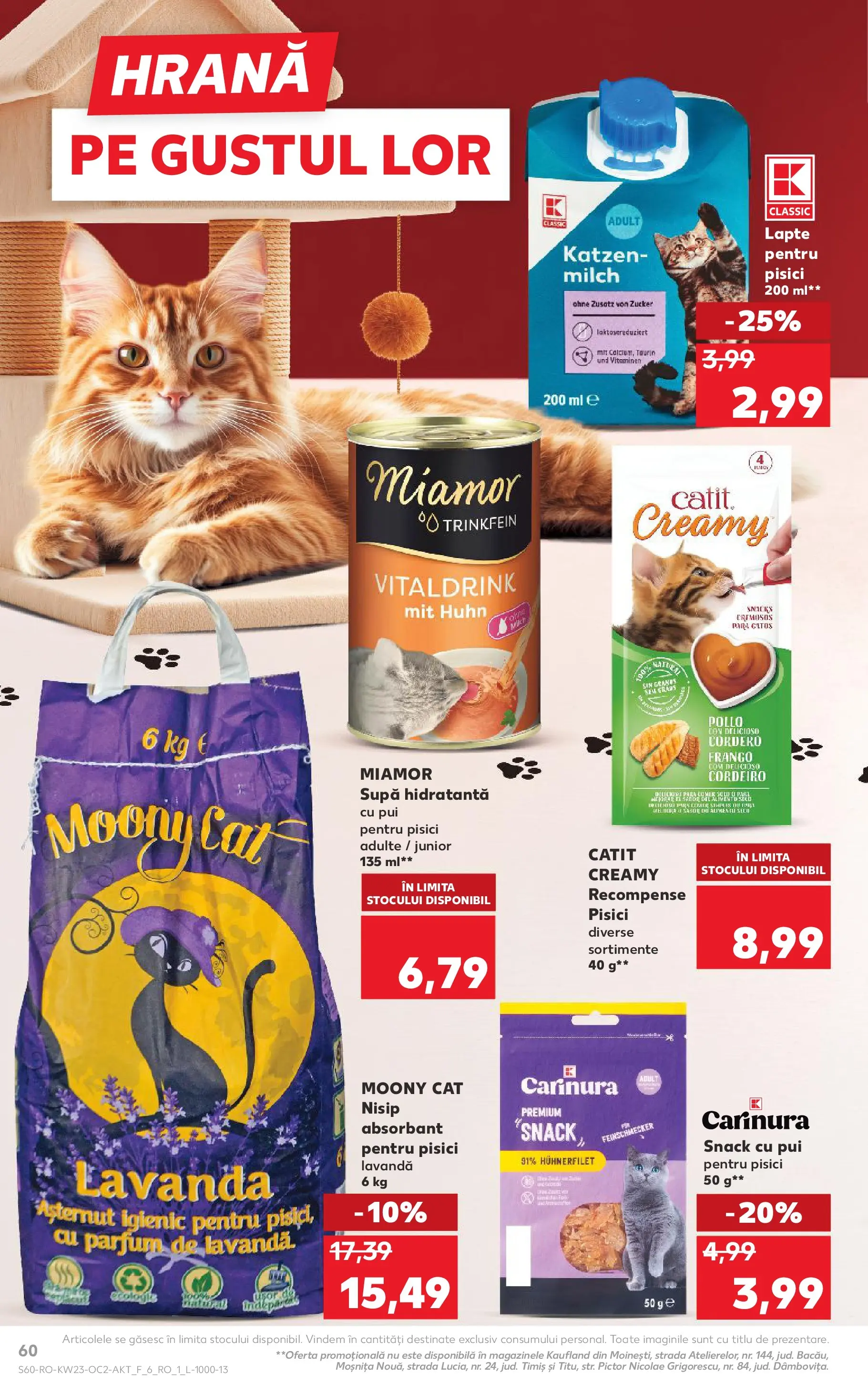 Catalog Kaufland 3 - 8 Iunie 2026 | Pagina 60 | Produse: Pară, Hacıyatmaz Kedi Oyuncağı, Parfum, Lapte