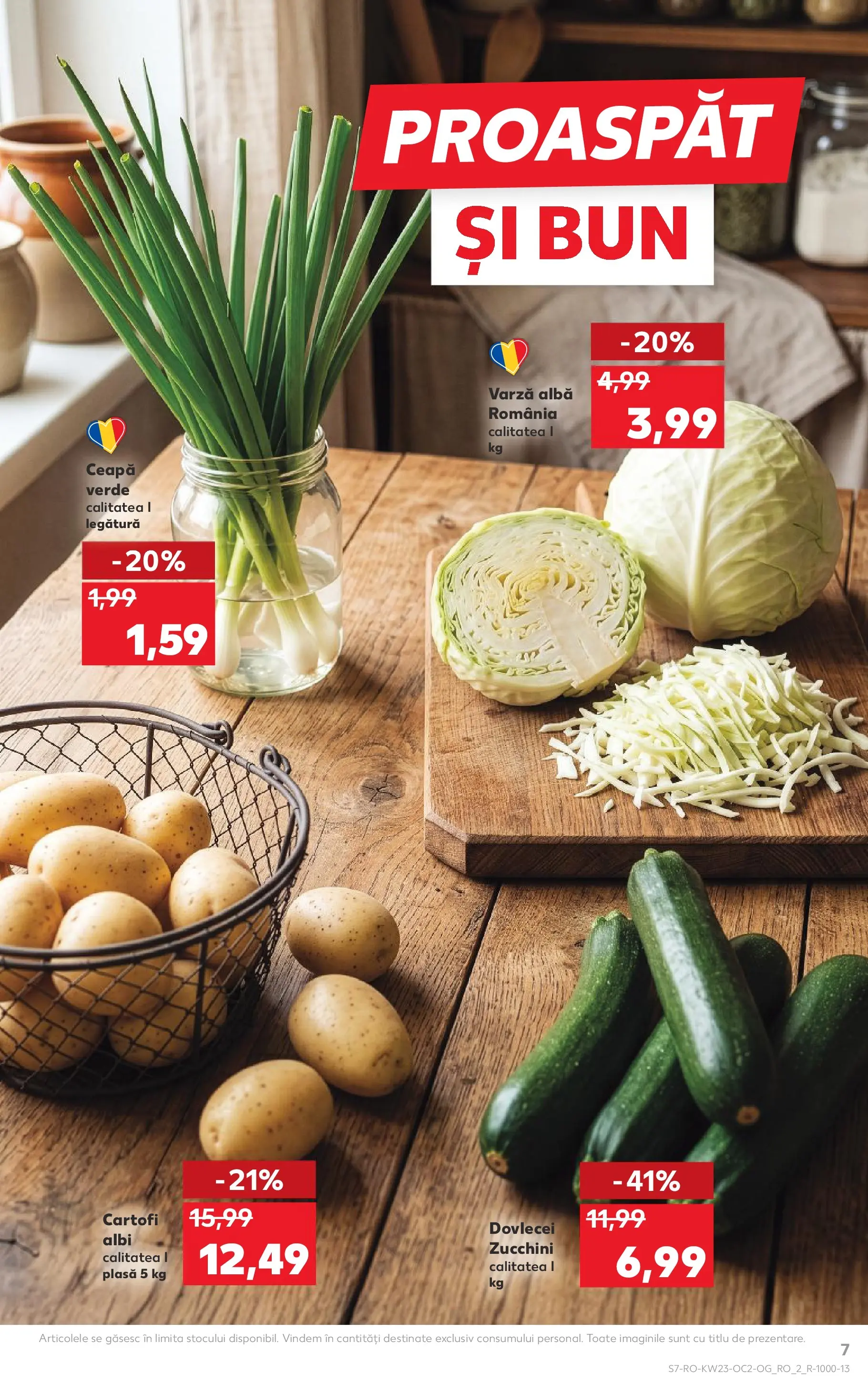 Catalog Kaufland 3 - 8 Iunie 2026 | Pagina 7 | Produse: Varză, Cartofi, Ceapă