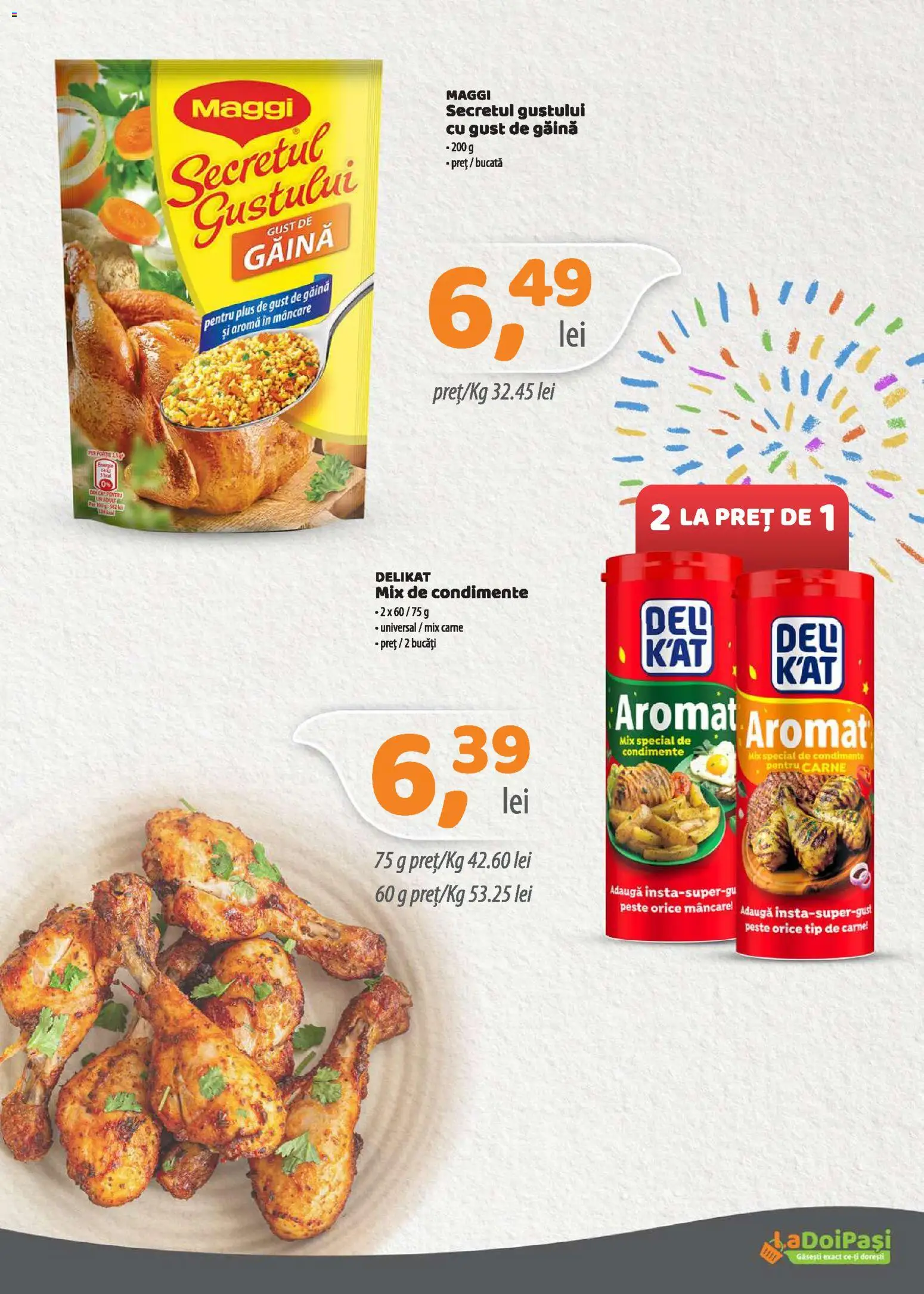 Catalog La Doi Pași 1 - 29 Iunie 2026 | Pagina 10 | Produse: Pește, Condimente