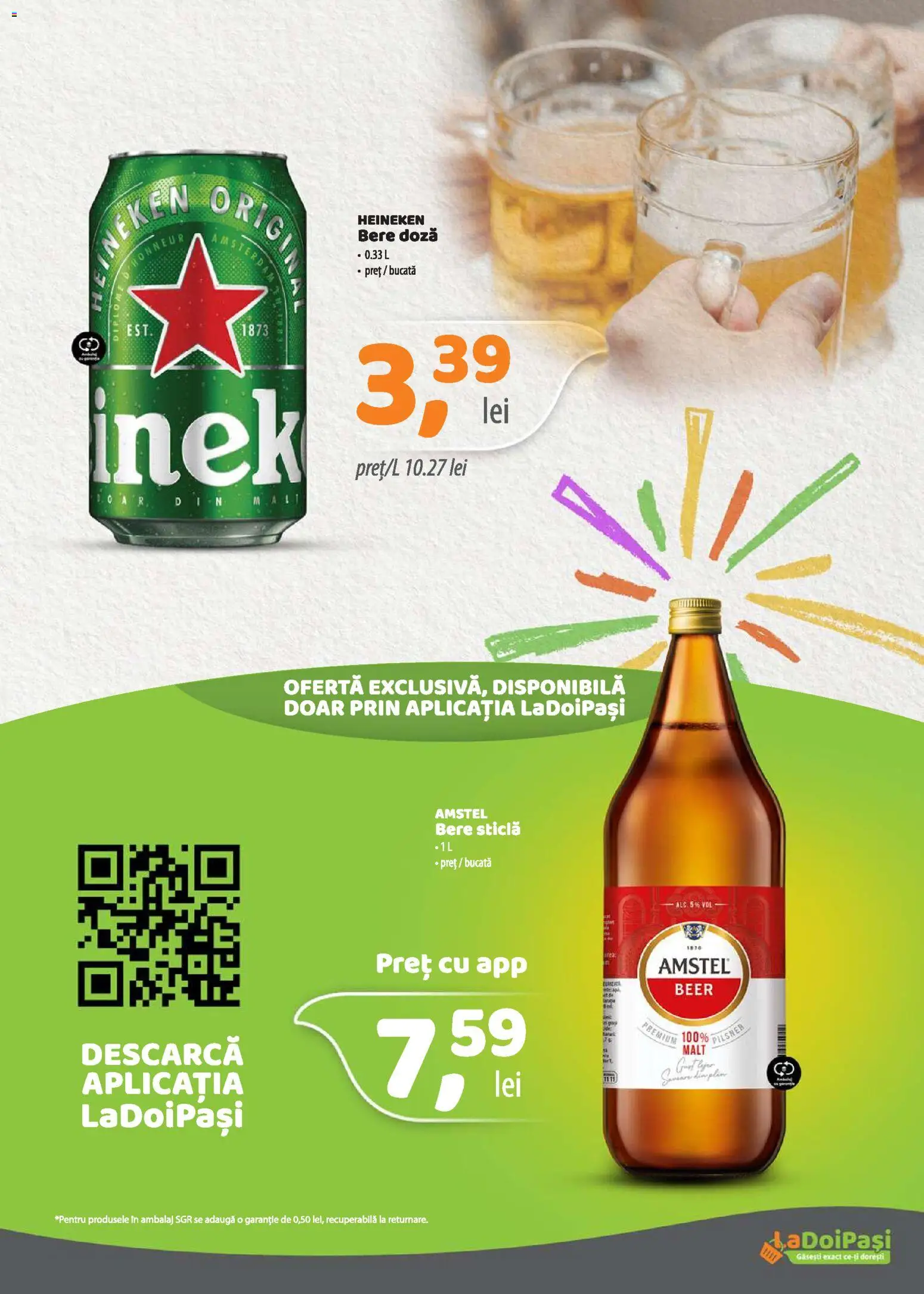 Catalog La Doi Pași 1 - 29 Iunie 2026 | Pagina 14 | Produse: Bere
